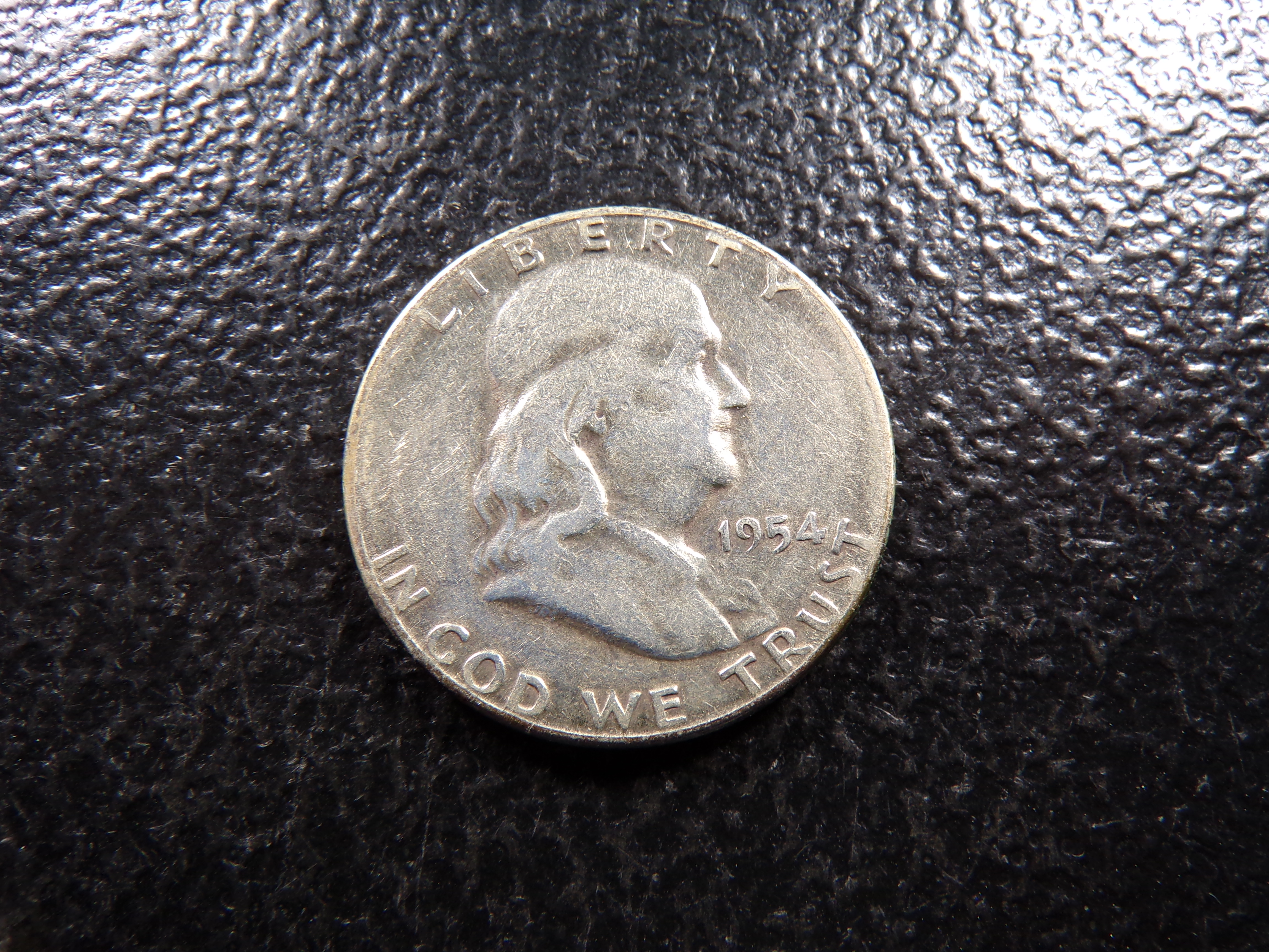 1954-S FRANKLIN SILVER HALF DOLLAR ***MINTED 4 MILLION +