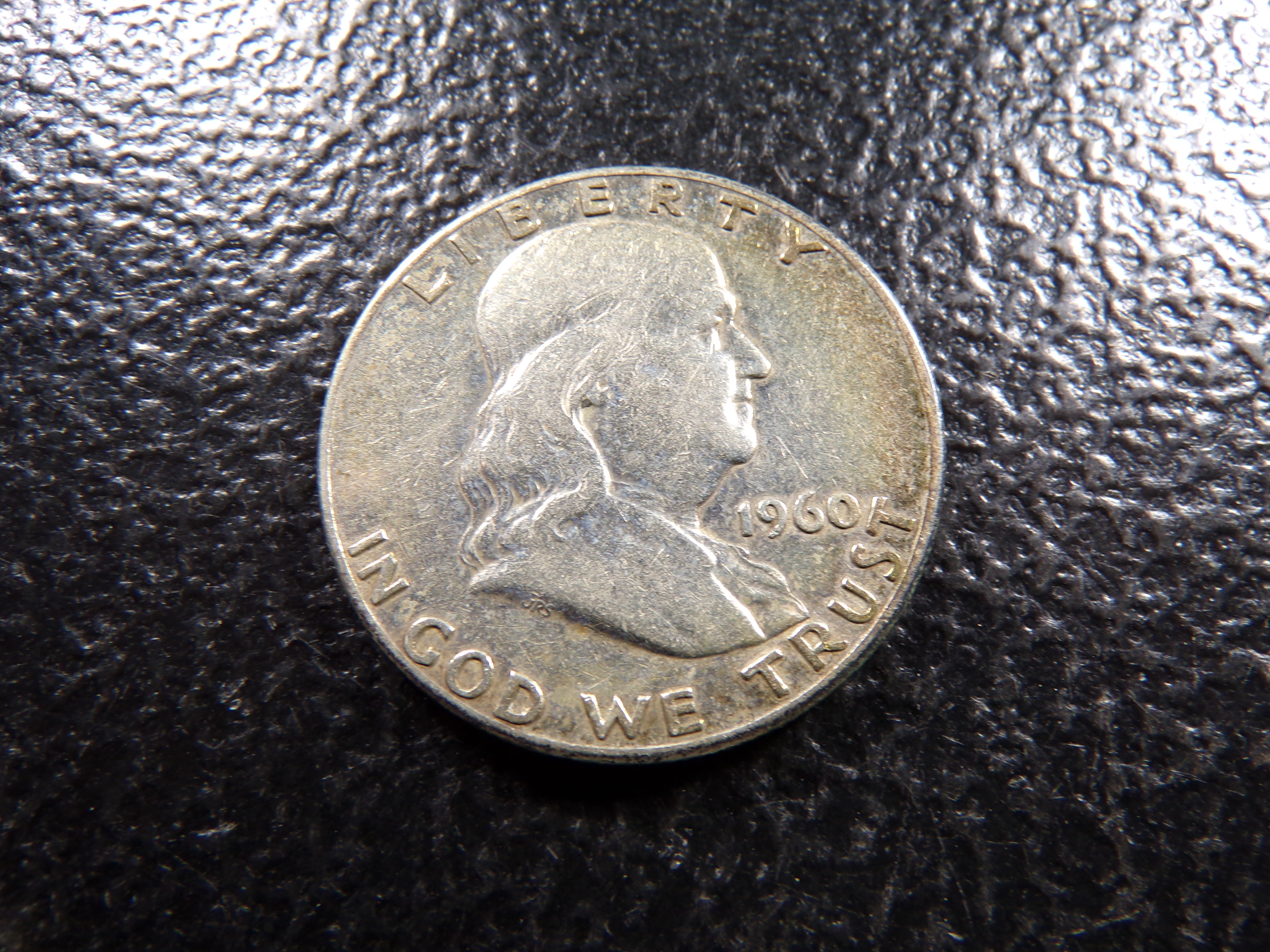 1960 FRANKLIN SILVER HALF DOLLAR ***MINTED 7 MILLION +