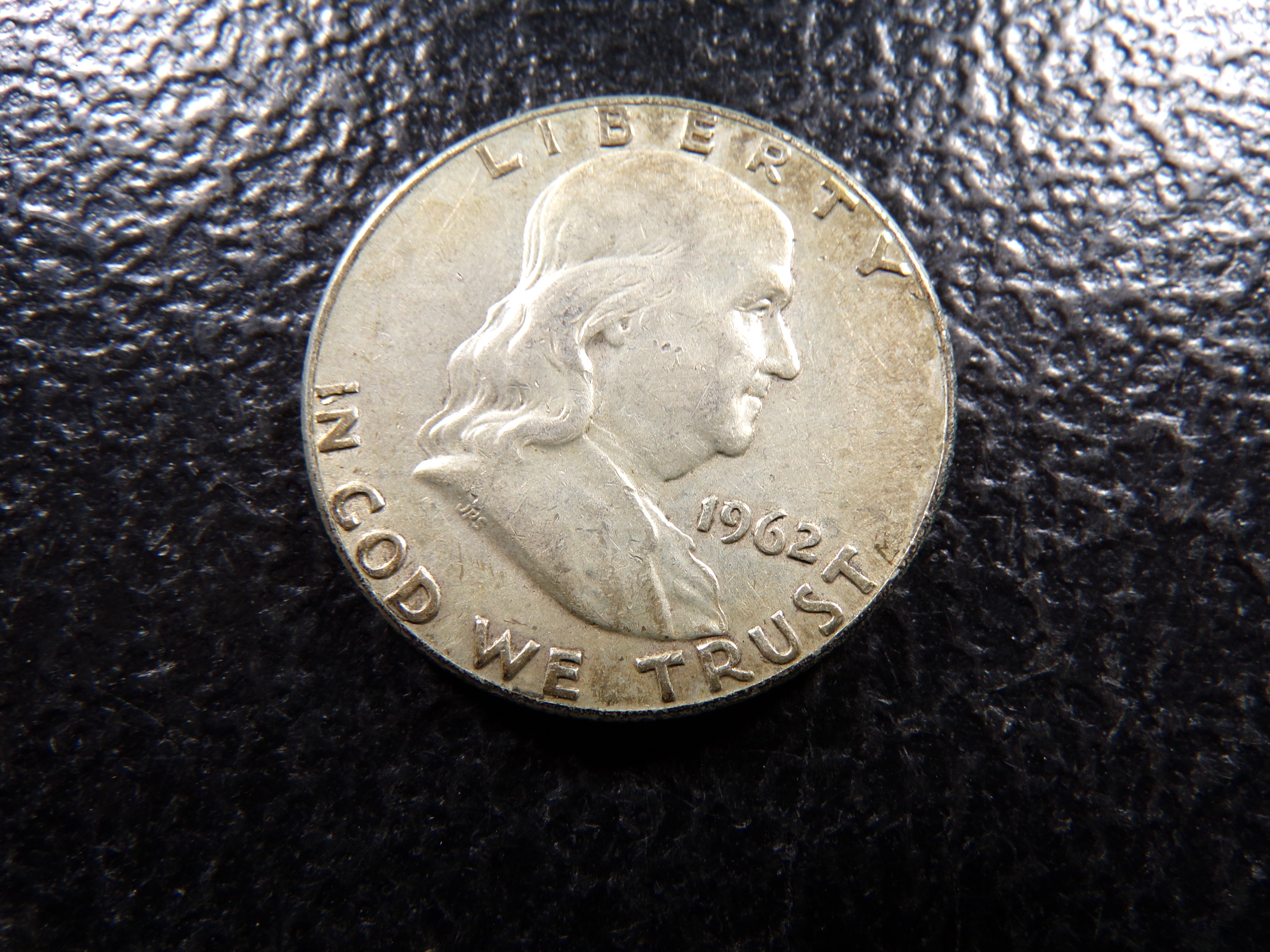 1962 FRANKLIN SILVER HALF DOLLAR ***MINTED 12 MILLION +