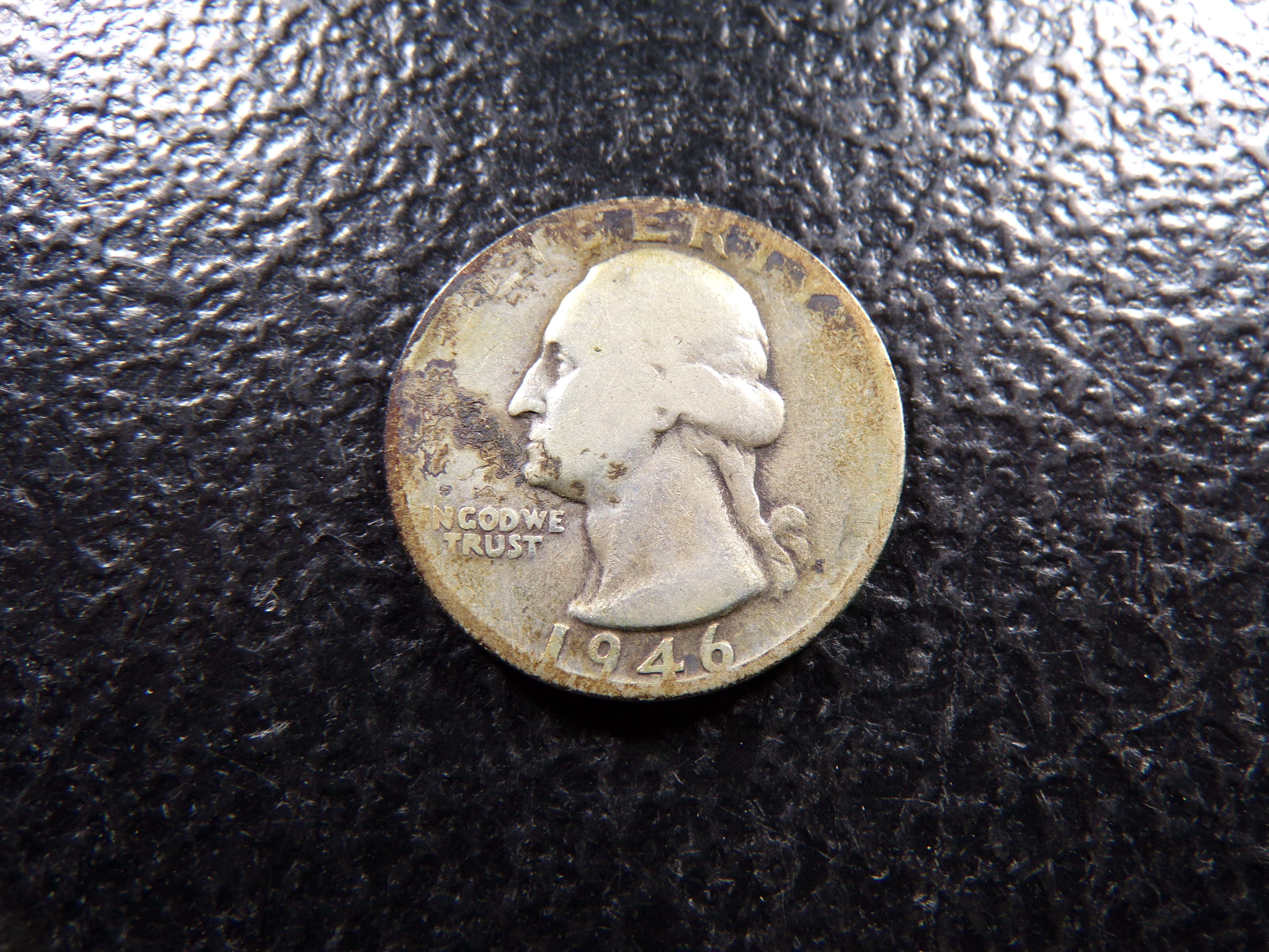 1946-D WASHINGTON SILVER QUARTER ***MINTED 9.1 MILLION