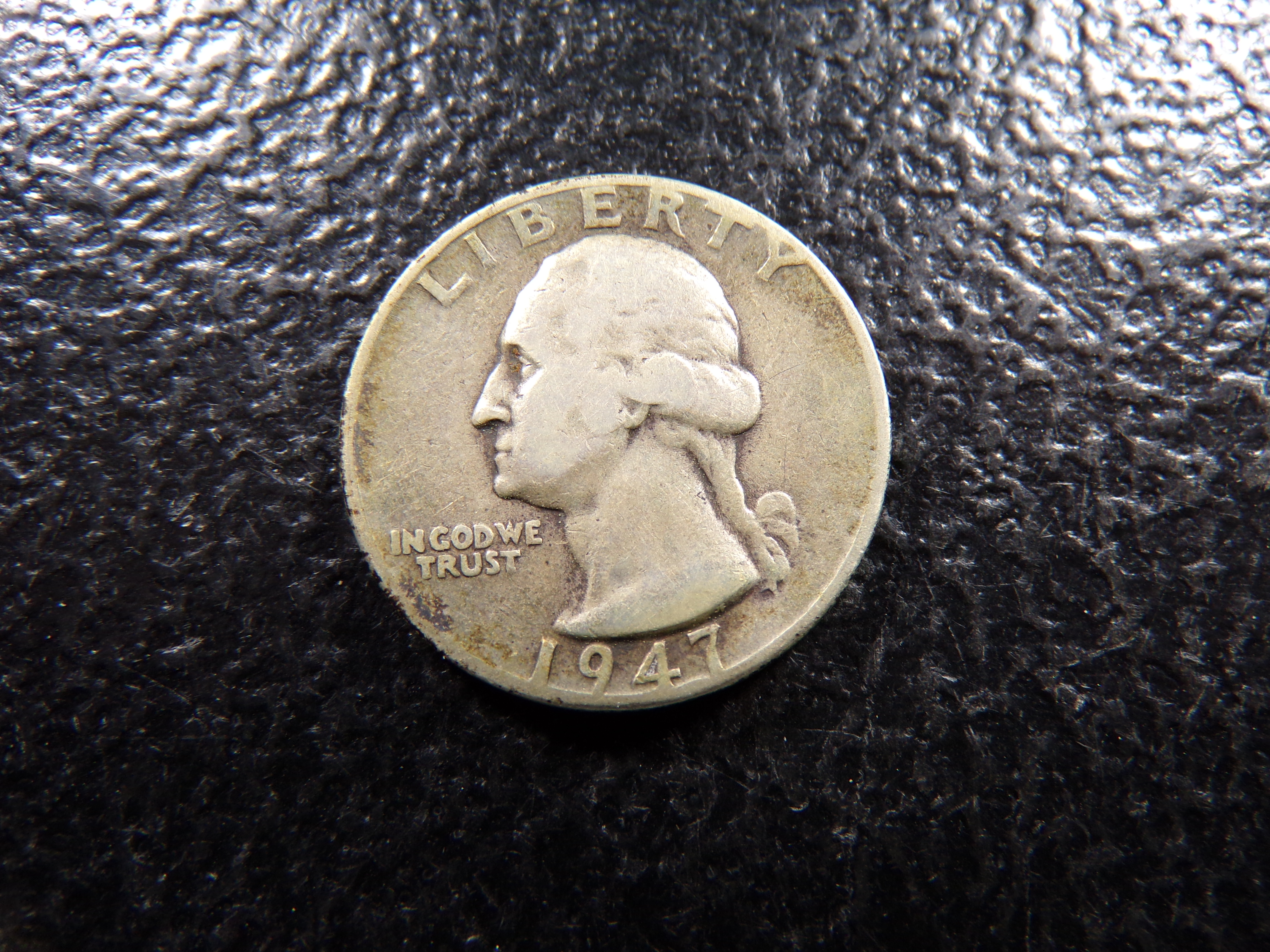 1947-D WASHINGTON SILVER QUARTER ***MINTED 15.3 MILLION