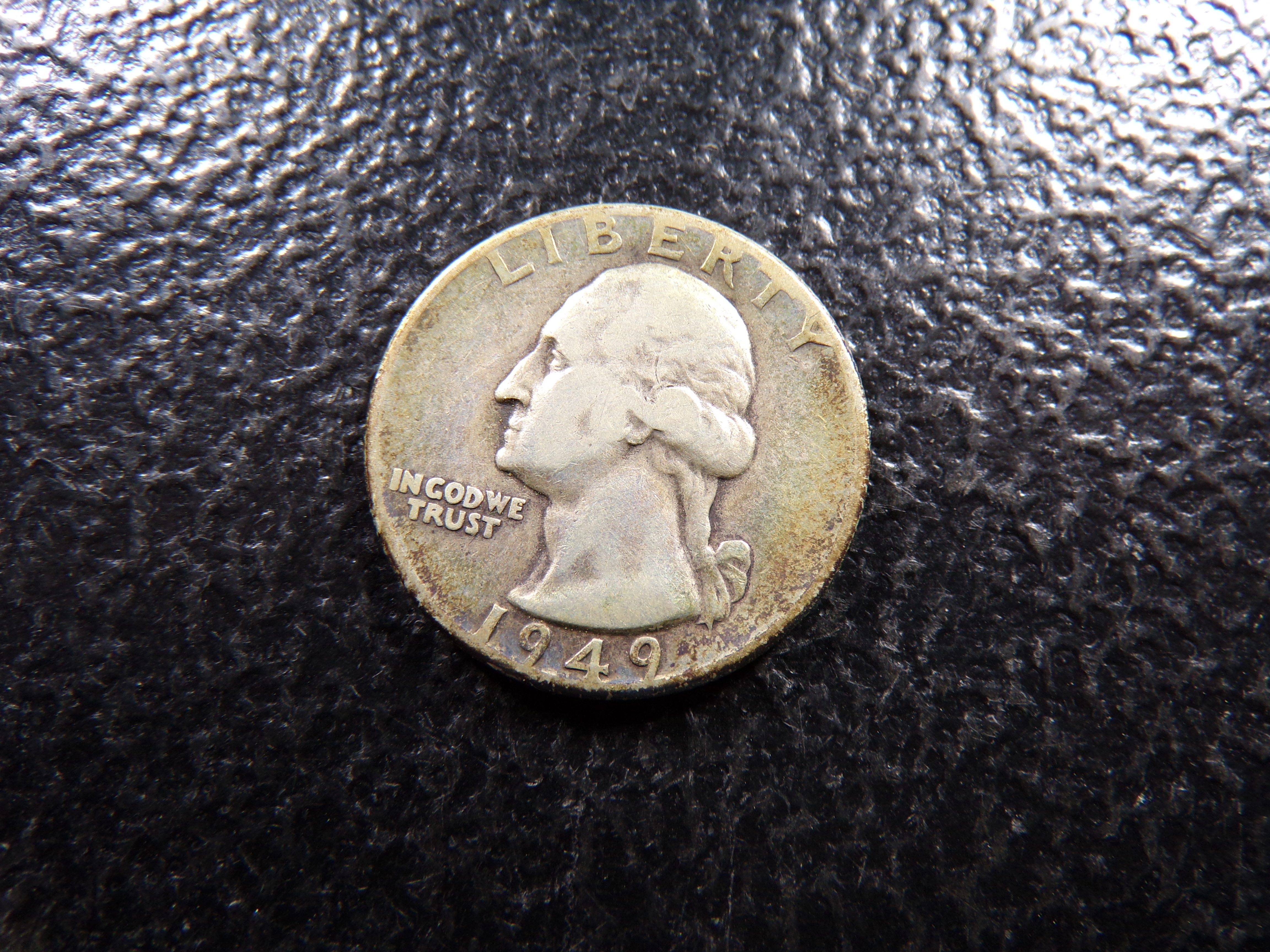 1949-D WASHINGTON SILVER QUARTER ***MINTED 10 MILLION