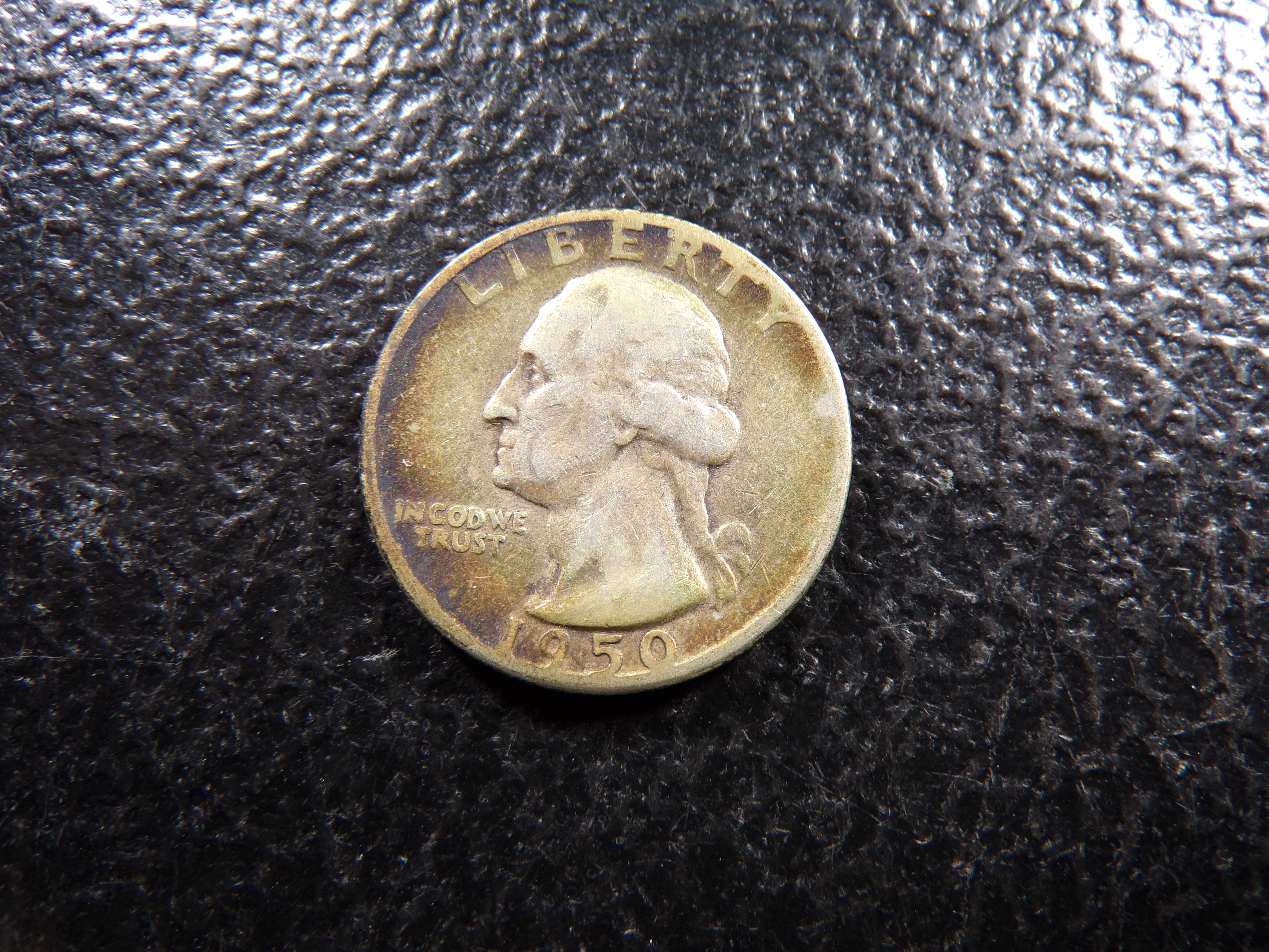 1950-D WASHINGTON SILVER QUARTER ***MINTED 21.1 MILLION