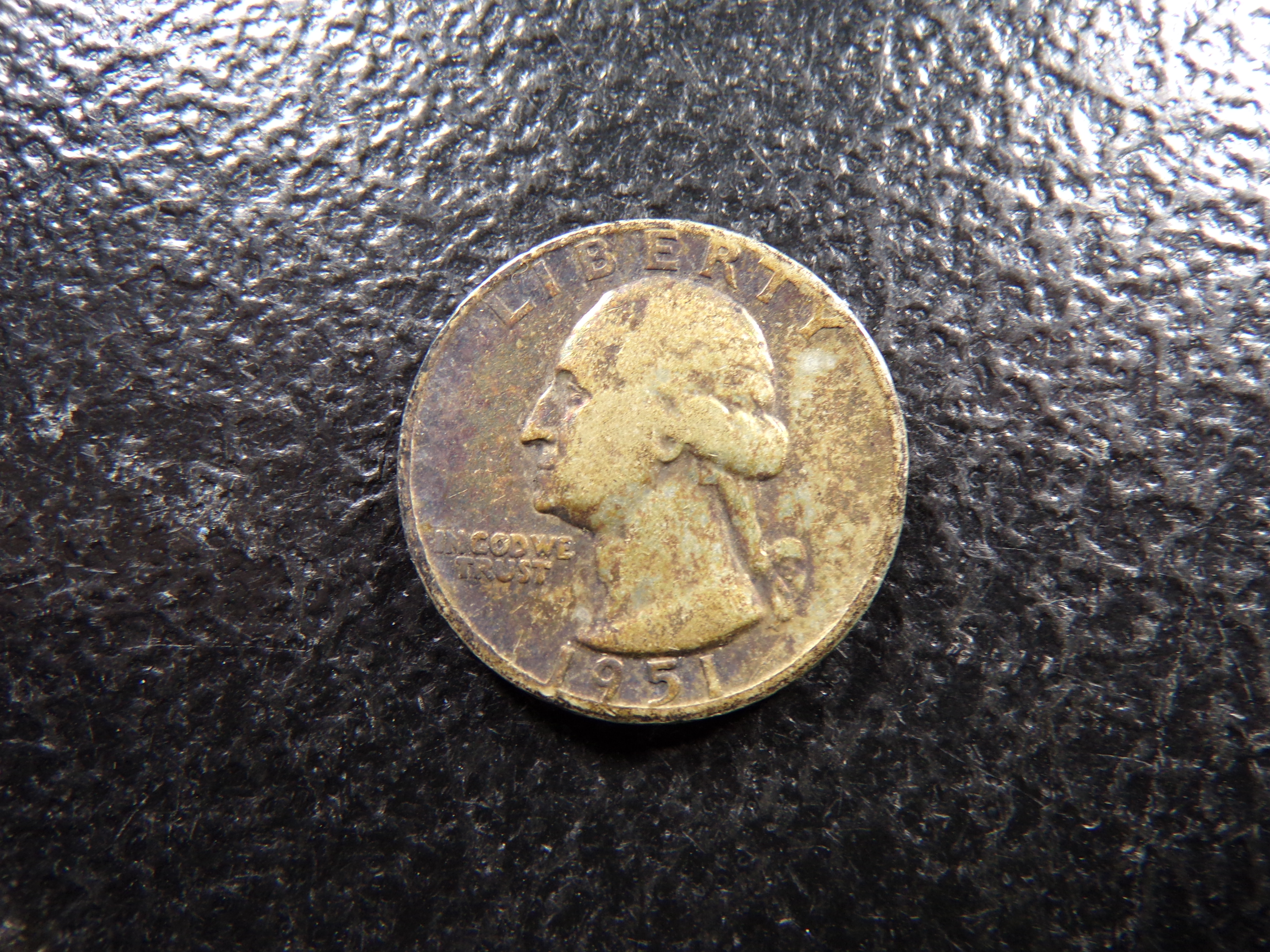 1951-D WASHINGTON SILVER QUARTER ***MINTED 35.4 MILLION