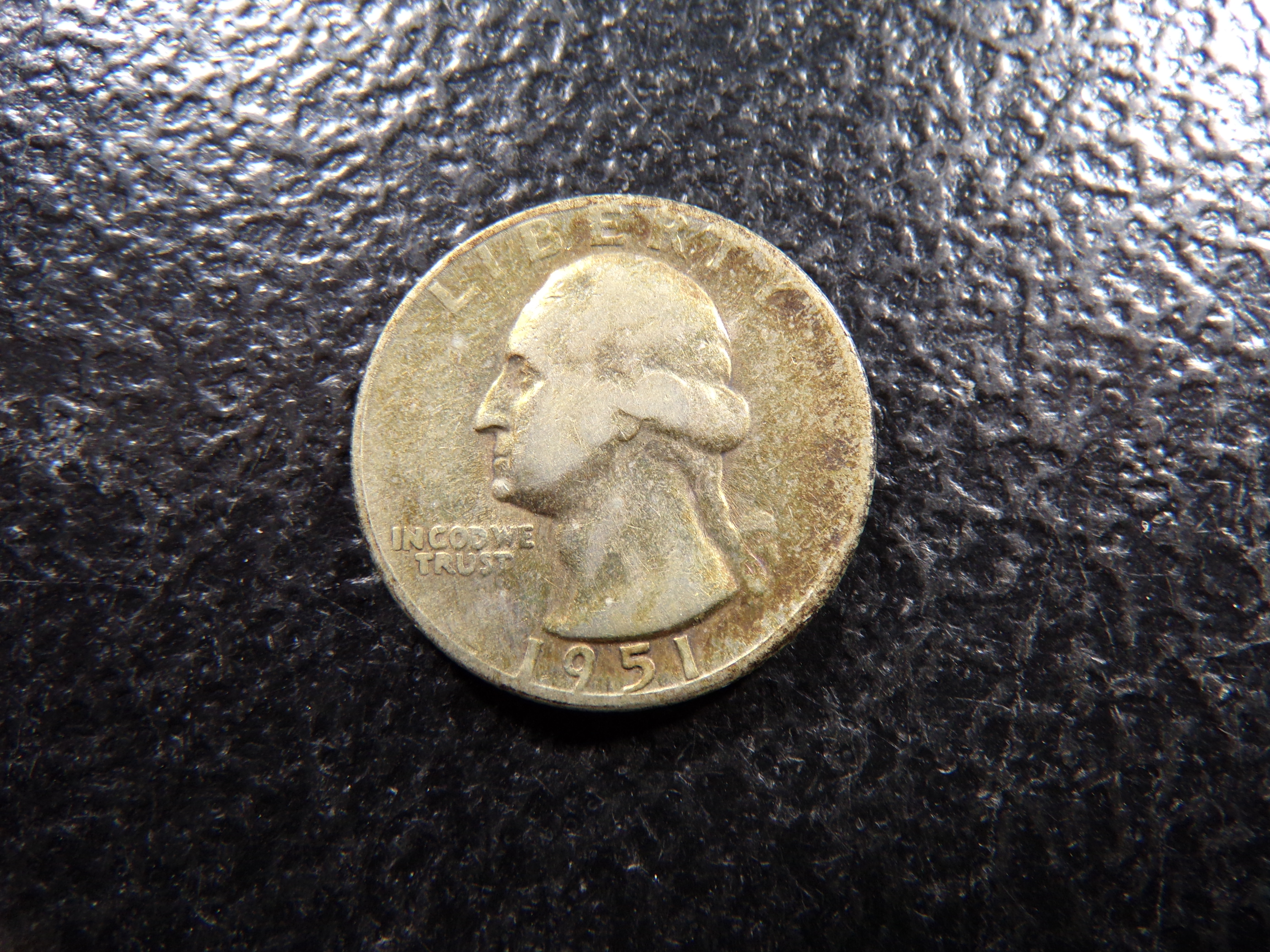 1951-S WASHINGTON SILVER QUARTER ***MINTED 9 MILLION