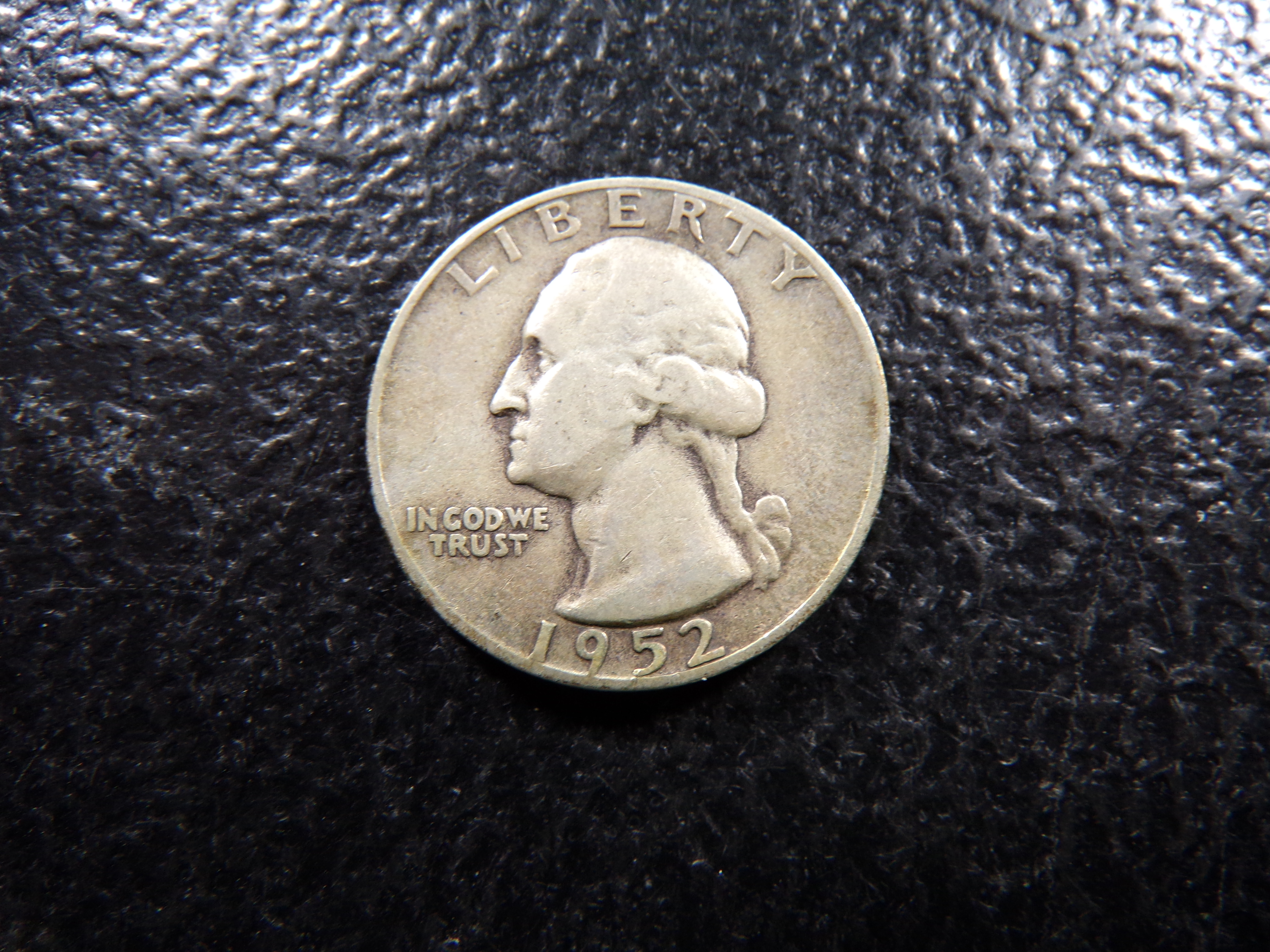 1952-S WASHINGTON SILVER QUARTER ***MINTED 13.7 MILLION