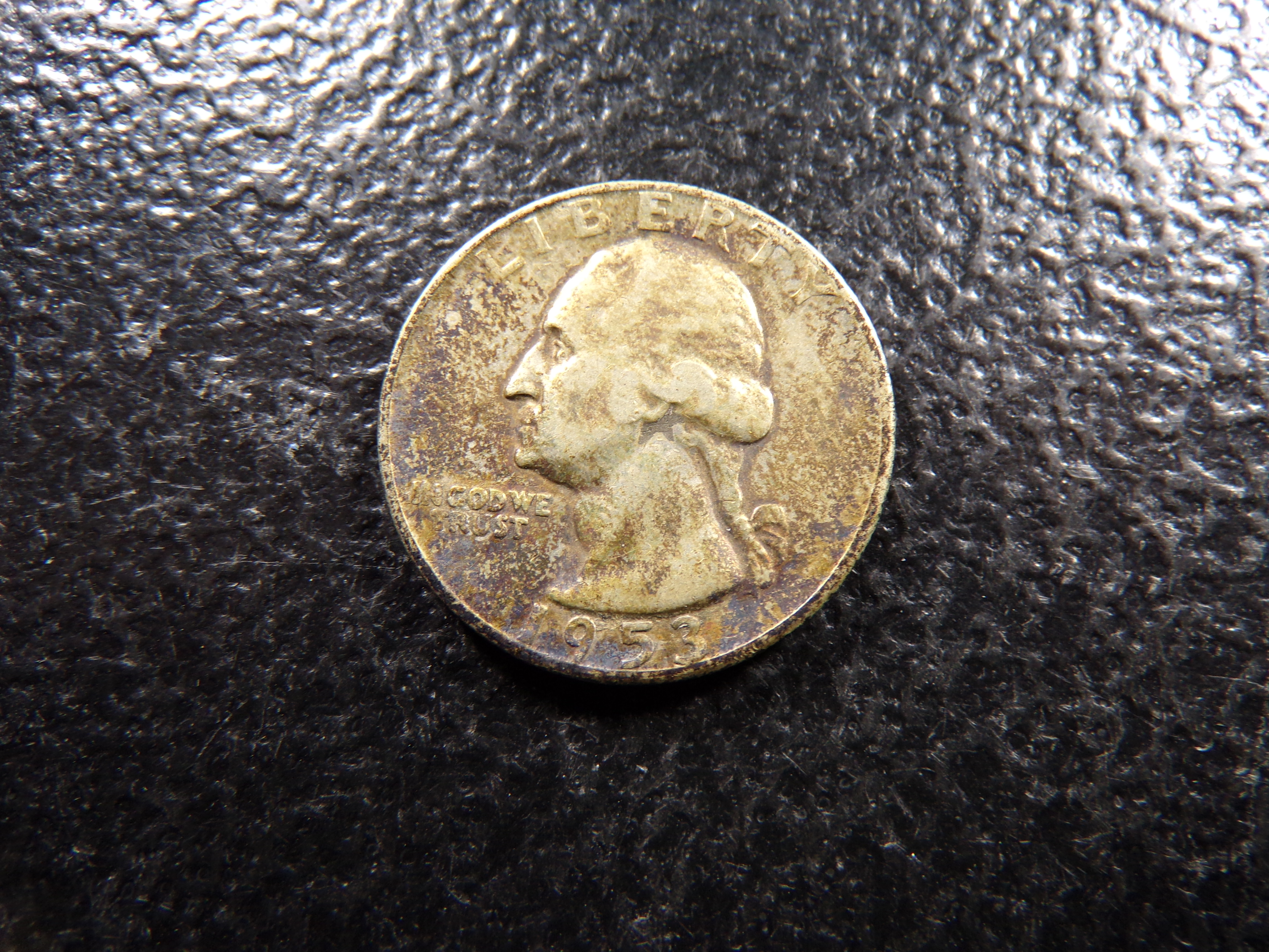 1953-S WASHINGTON SILVER QUARTER ***MINTED 14 MILLION