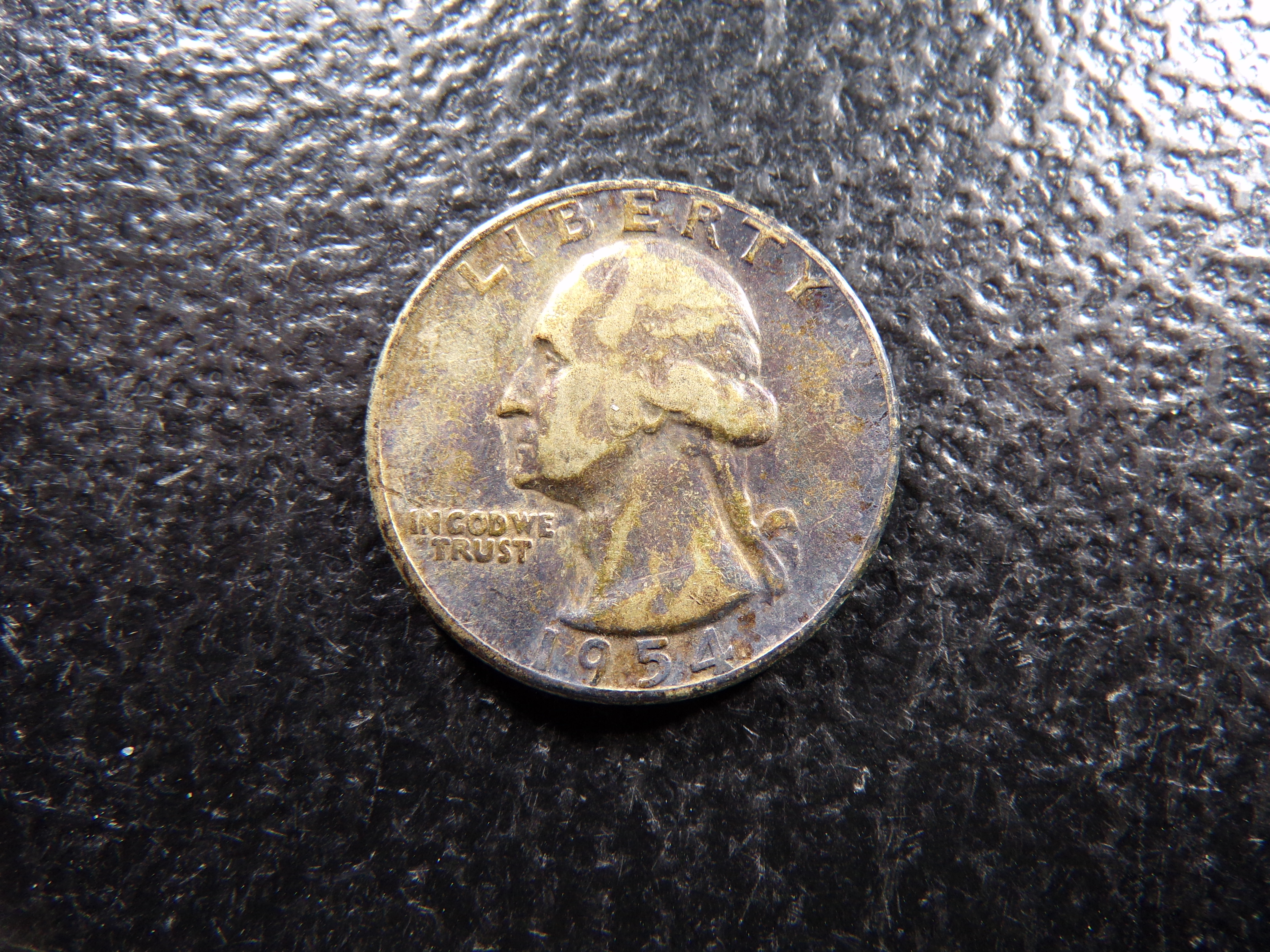 1954 WASHINGTON SILVER QUARTER ***MINTED 54.6 MILLION
