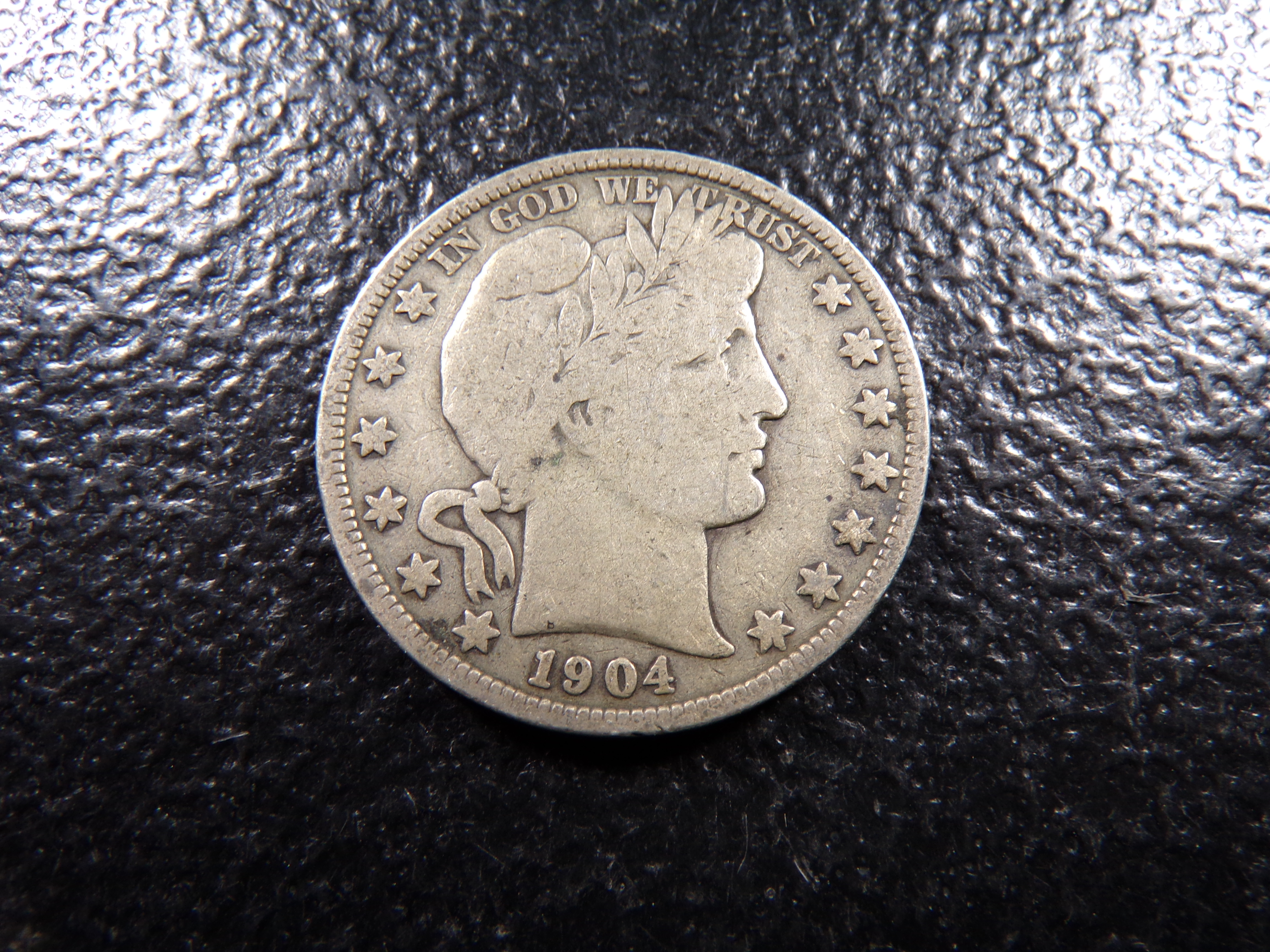 1904 BARBER SILVER HALF DOLLAR ***MINTED 3 MILLION