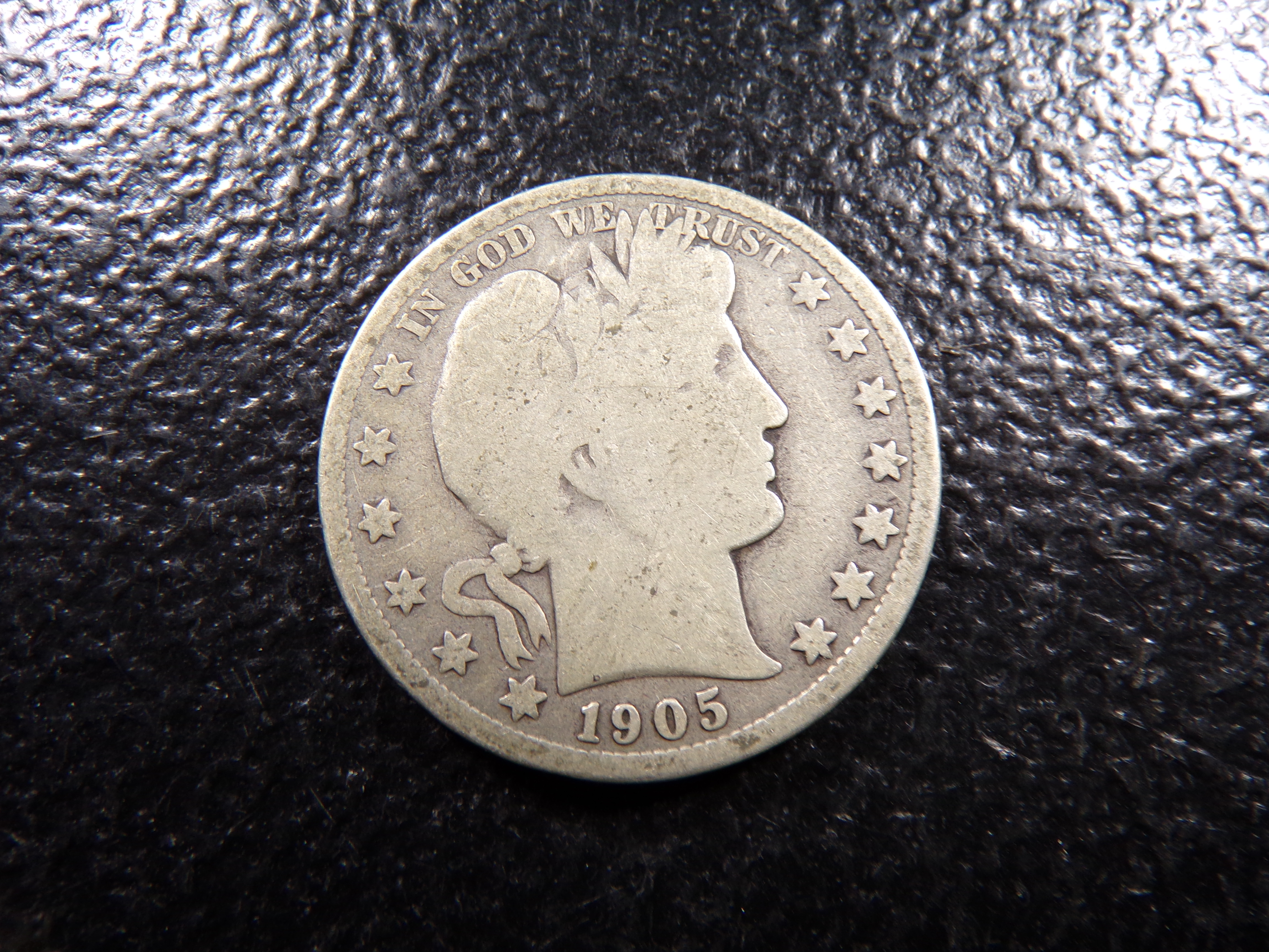 1905 BARBER SILVER HALF DOLLAR ***MINTED 663,000 THOUSAND