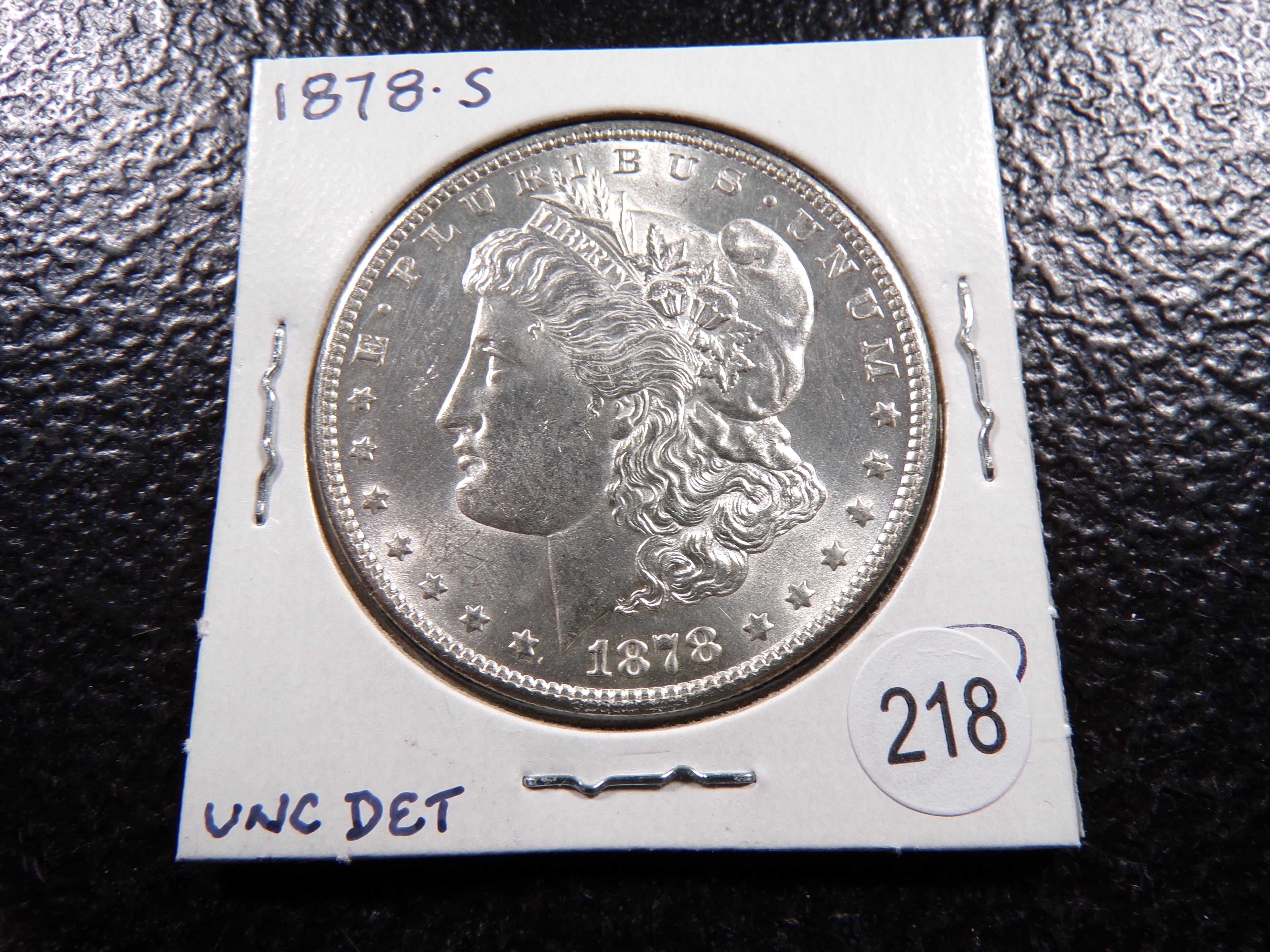1878-S MORGAN SILVER DOLLAR