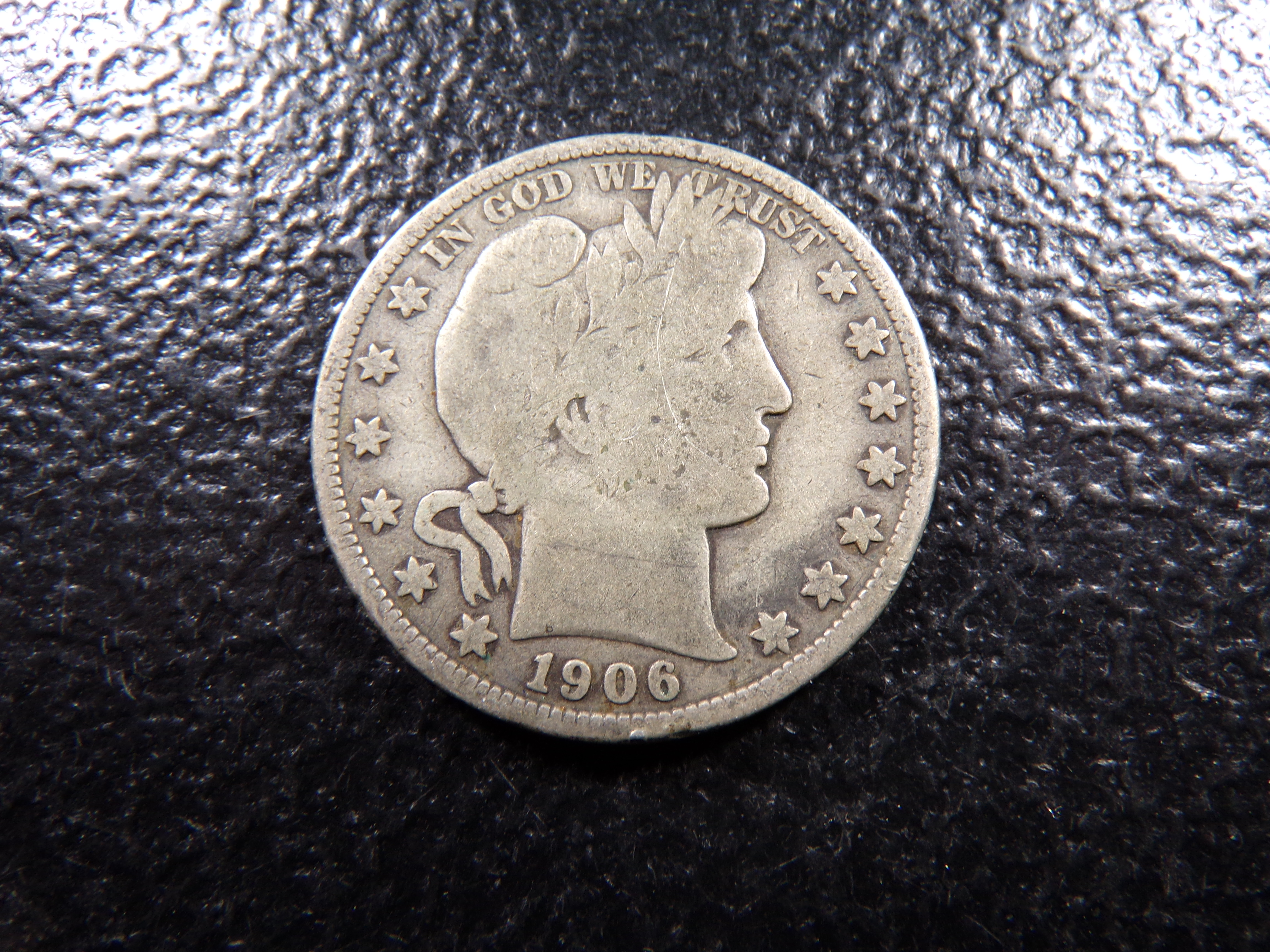 1906-S BARBER SILVER HALF DOLLAR ***MINTED 1 3/4 MILLION