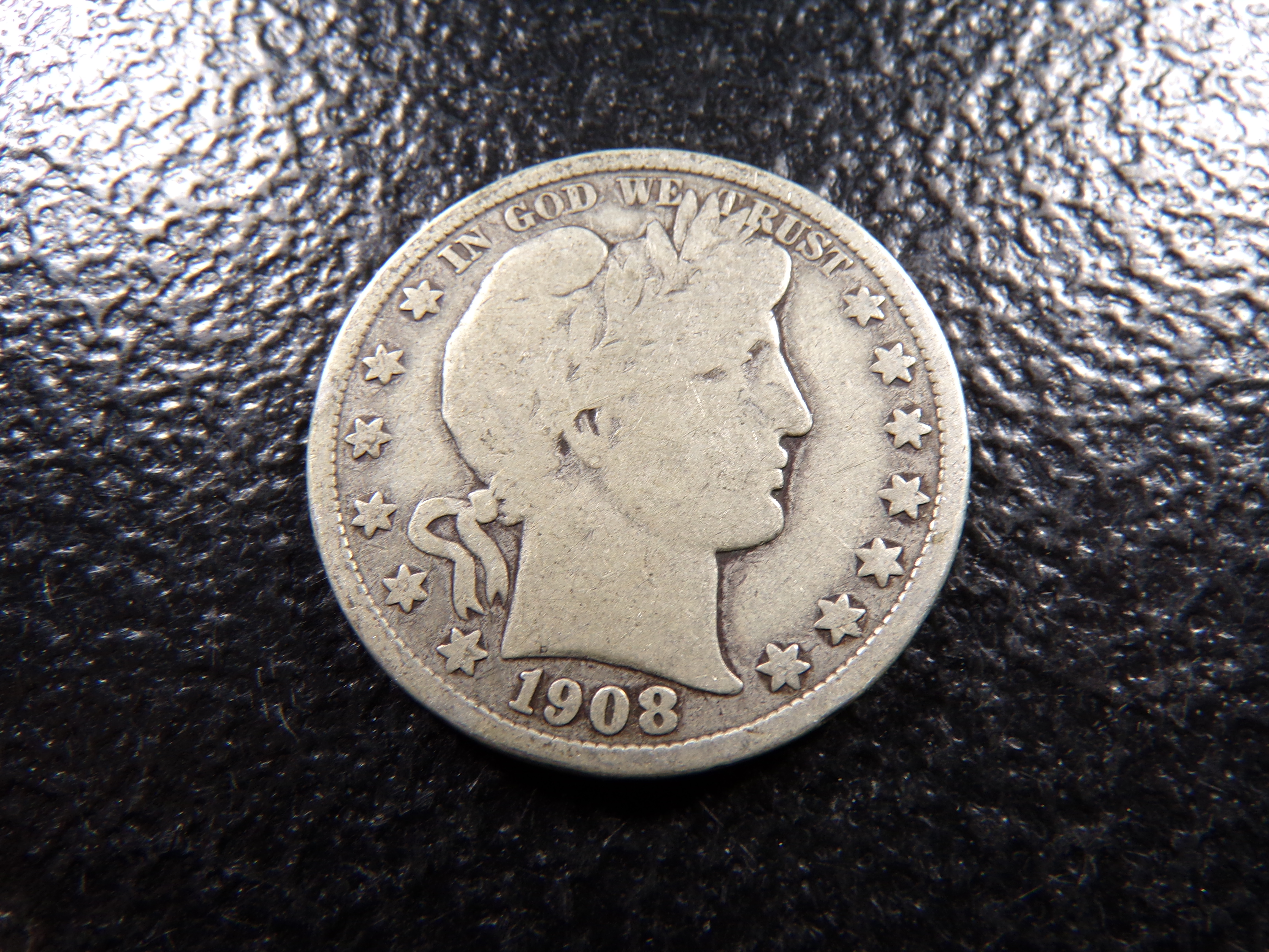 1908-D BARBER SILVER HALF DOLLAR ***MINTED 3 1/4 MILLION