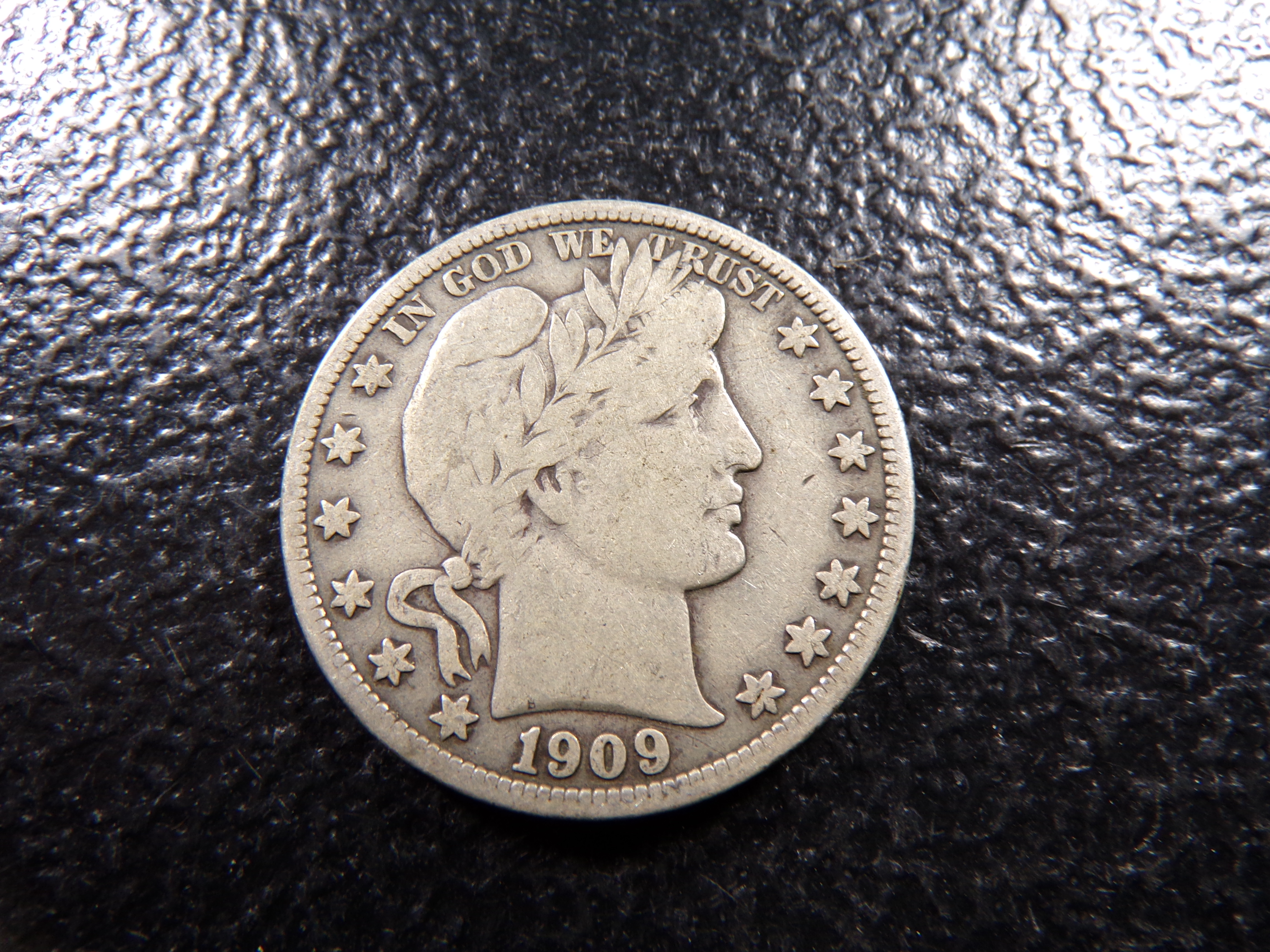 1909 BARBER SILVER HALF DOLLAR ***MINTED 2 1/3 MILLION