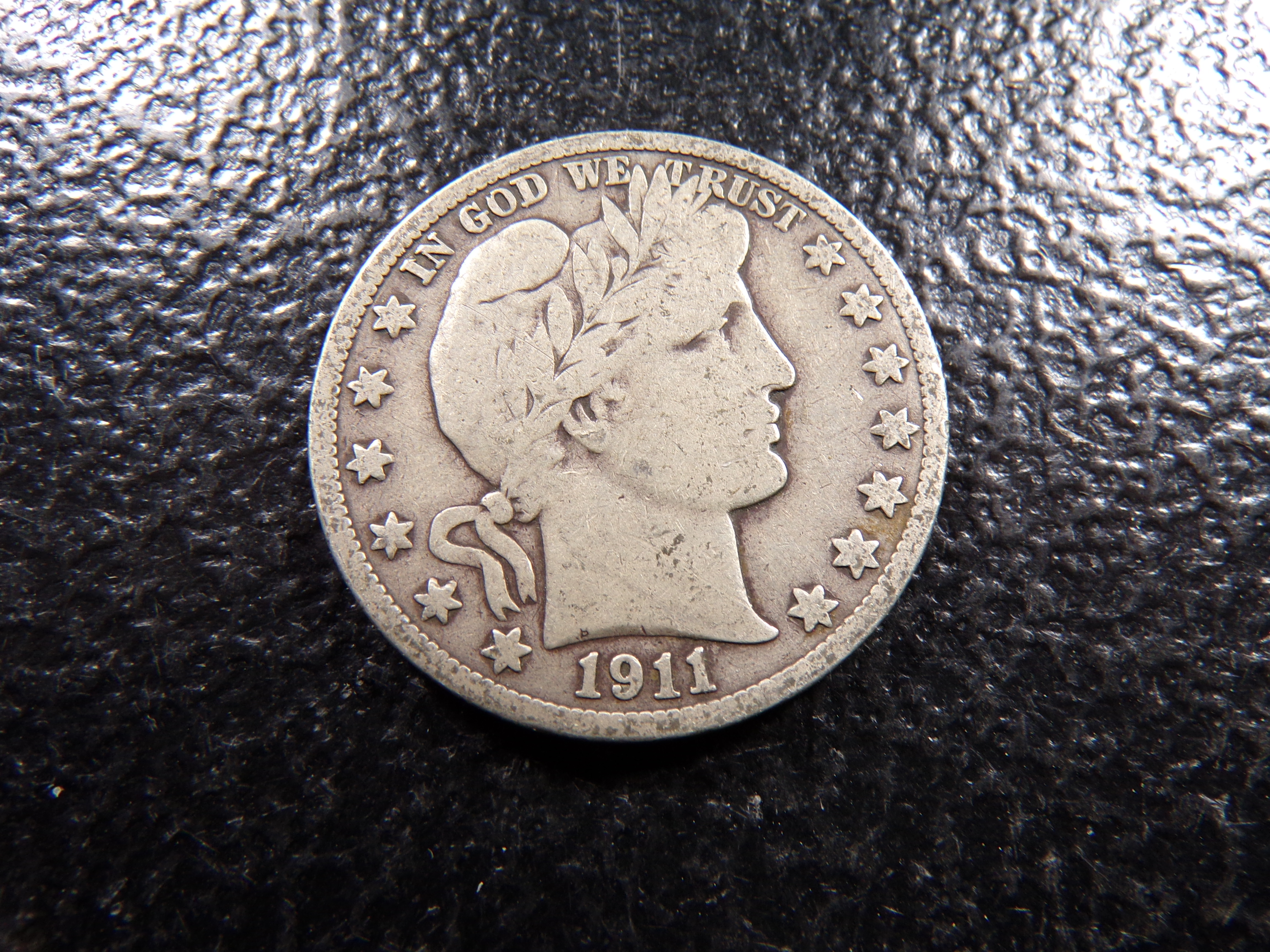 1911-S BARBER SILVER HALF DOLLAR ***MINTED 1 1/4 MILLION