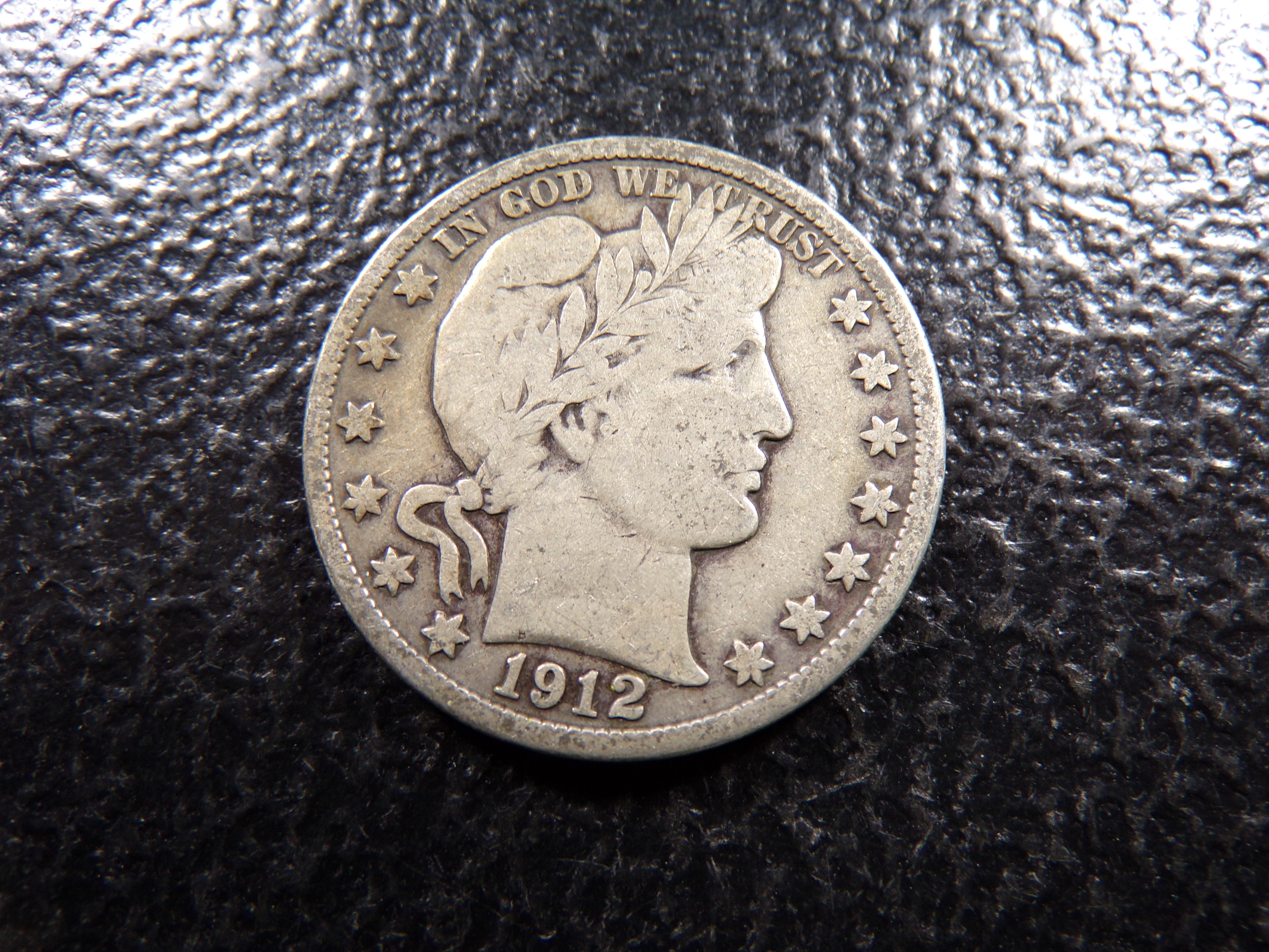 1912-S BARBER SILVER HALF DOLLAR ***MINTED 1 1/3 MILLION