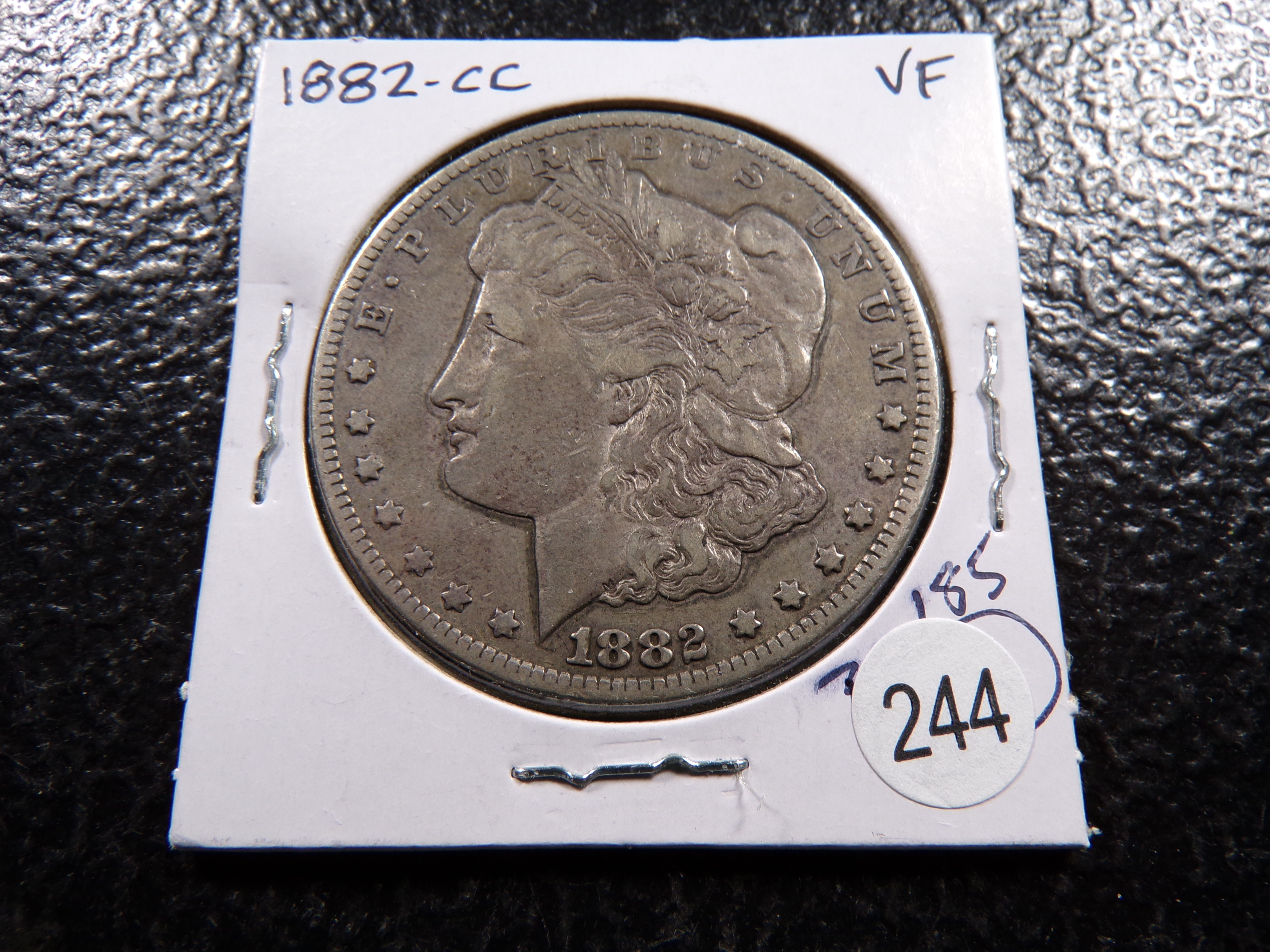 1882-CC CARSON CITY MORGAN SILVER DOLLAR