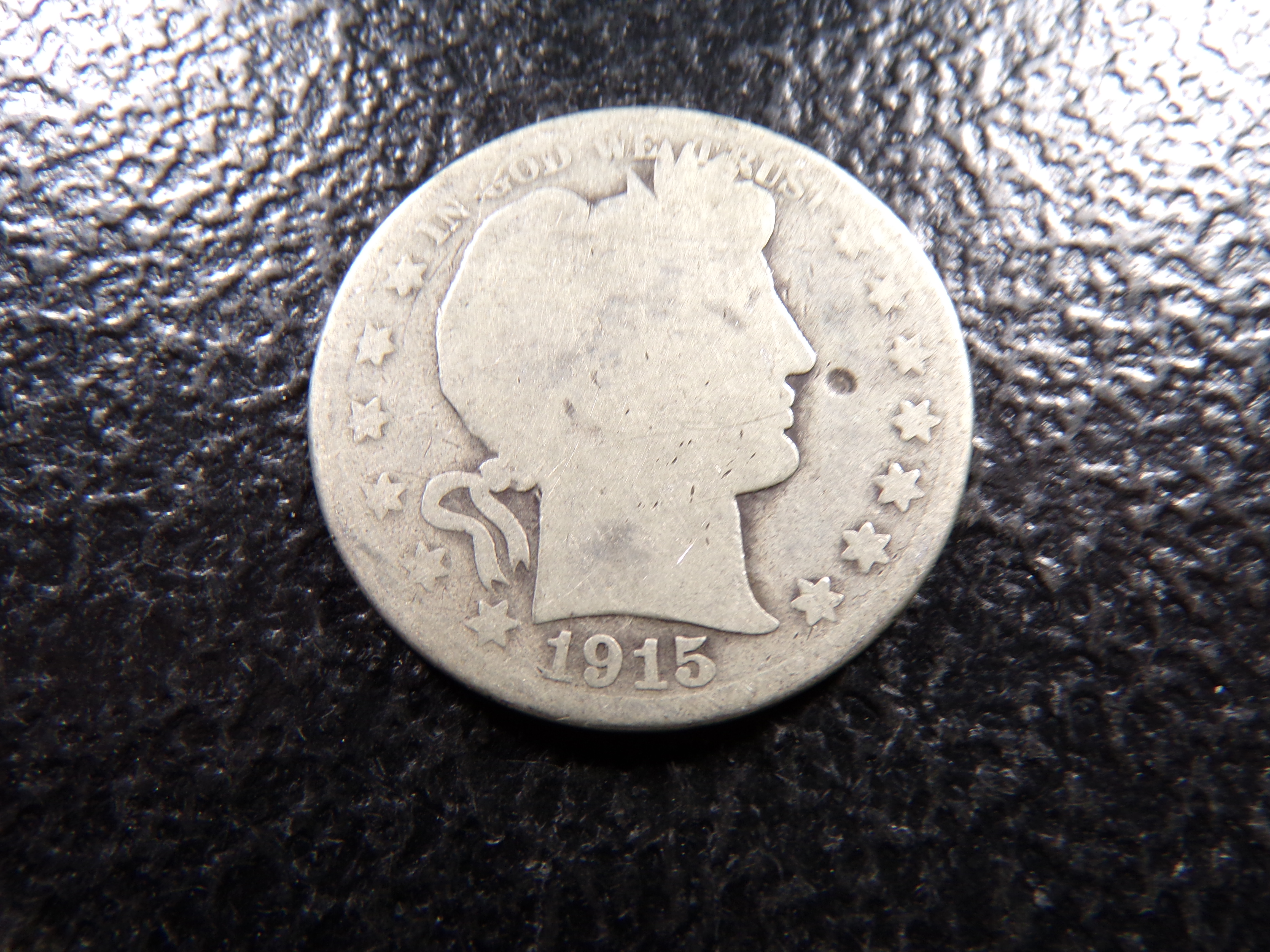 1915 BARBER SILVER HALF DOLLAR ***MINTED 1 1/4 MILLION