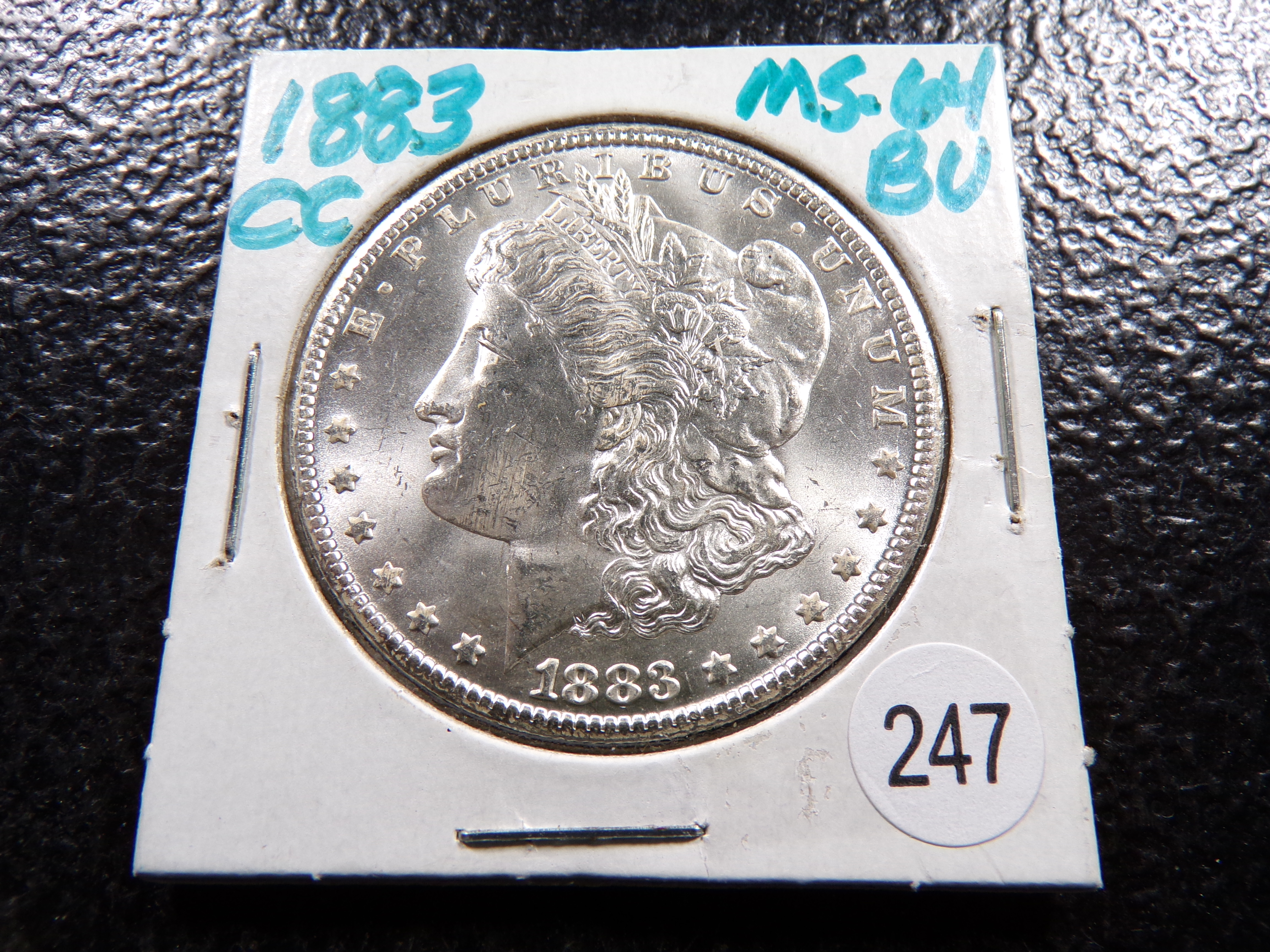 1883-CC HIGH GRADE CARSON CITY MORGAN SILVER DOLLAR