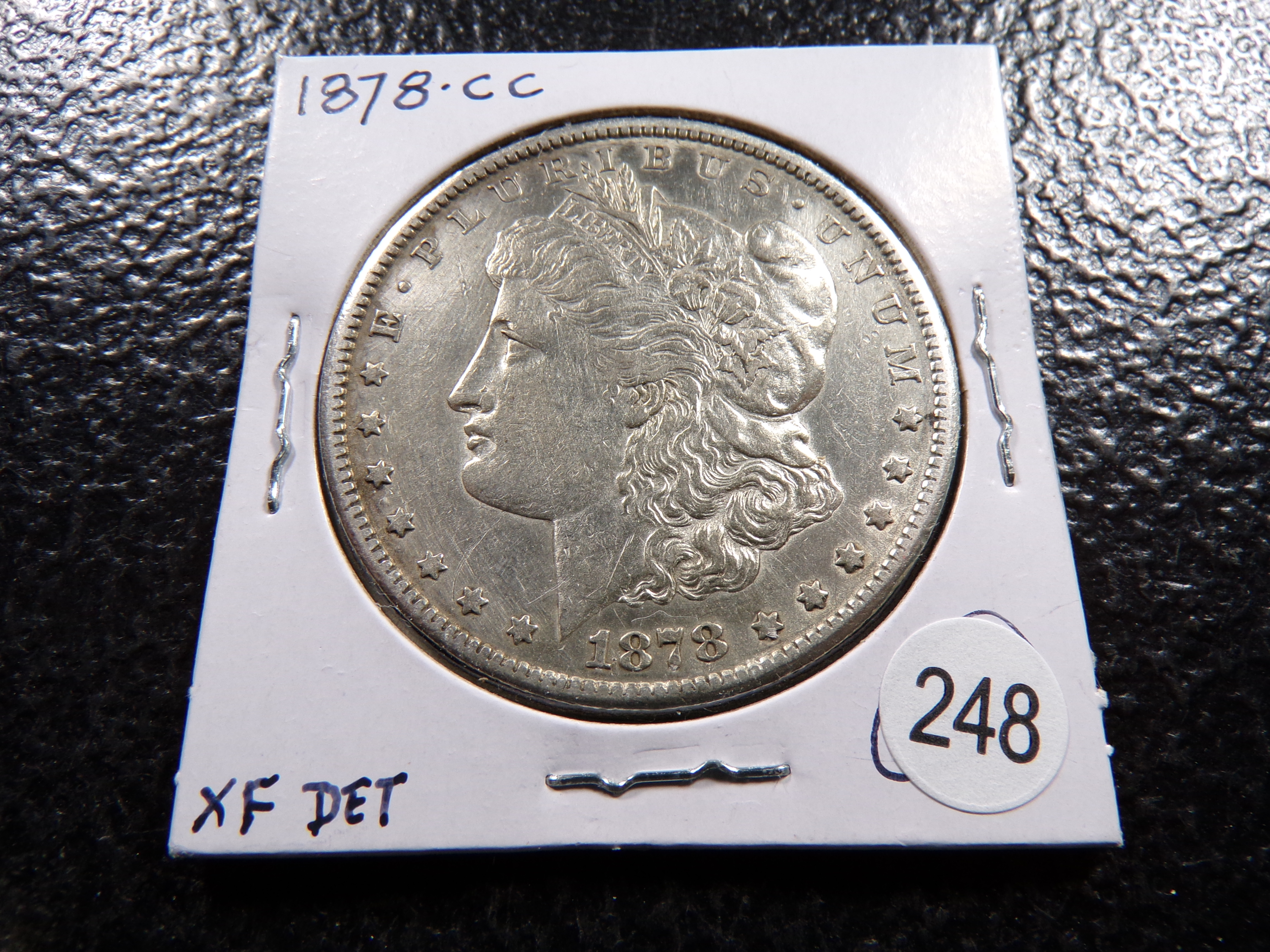 1878-CC CARSON CITY MORGAN SILVER DOLLAR