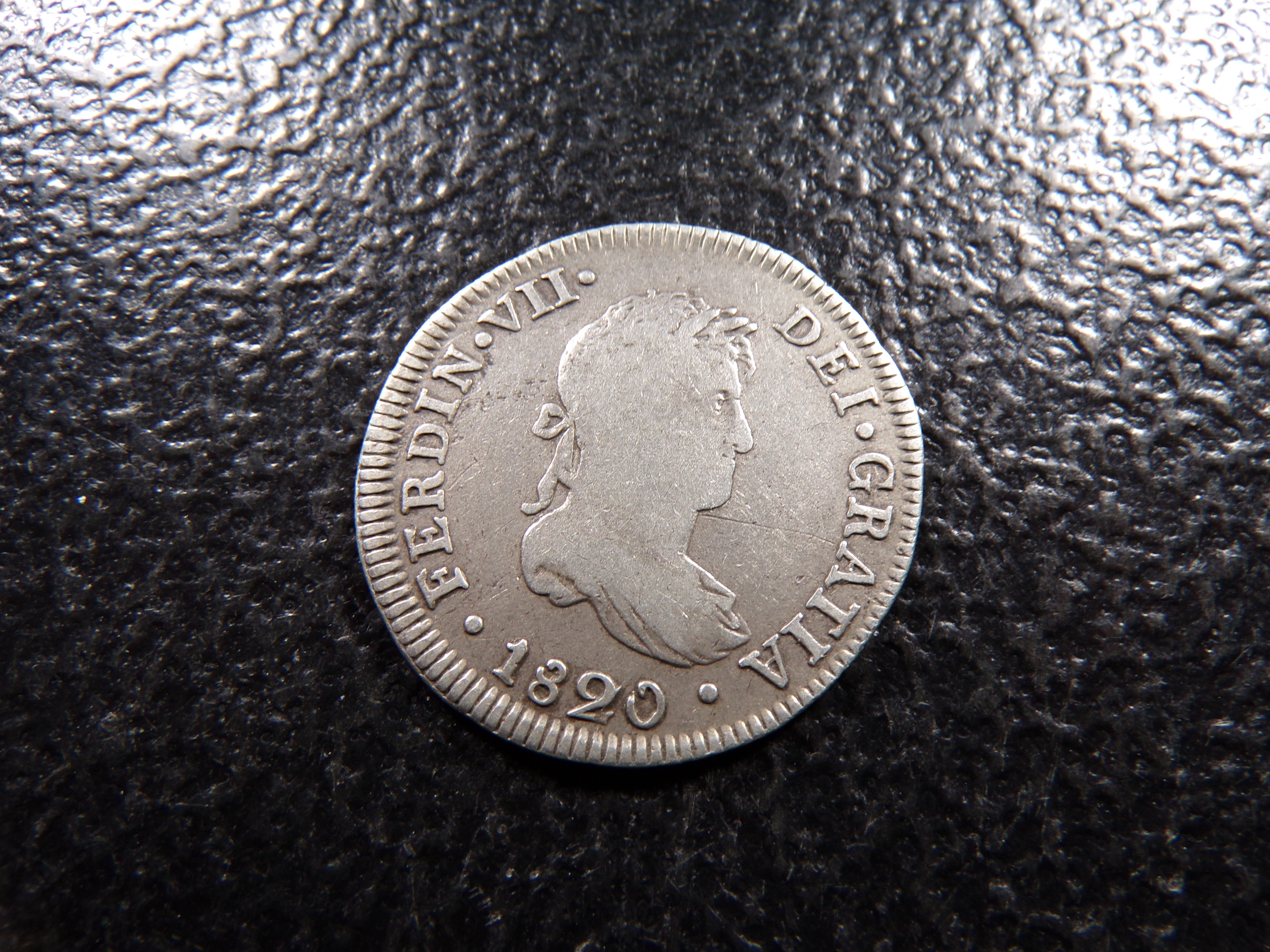 1820 SPAIN SILVER PROMO COIN