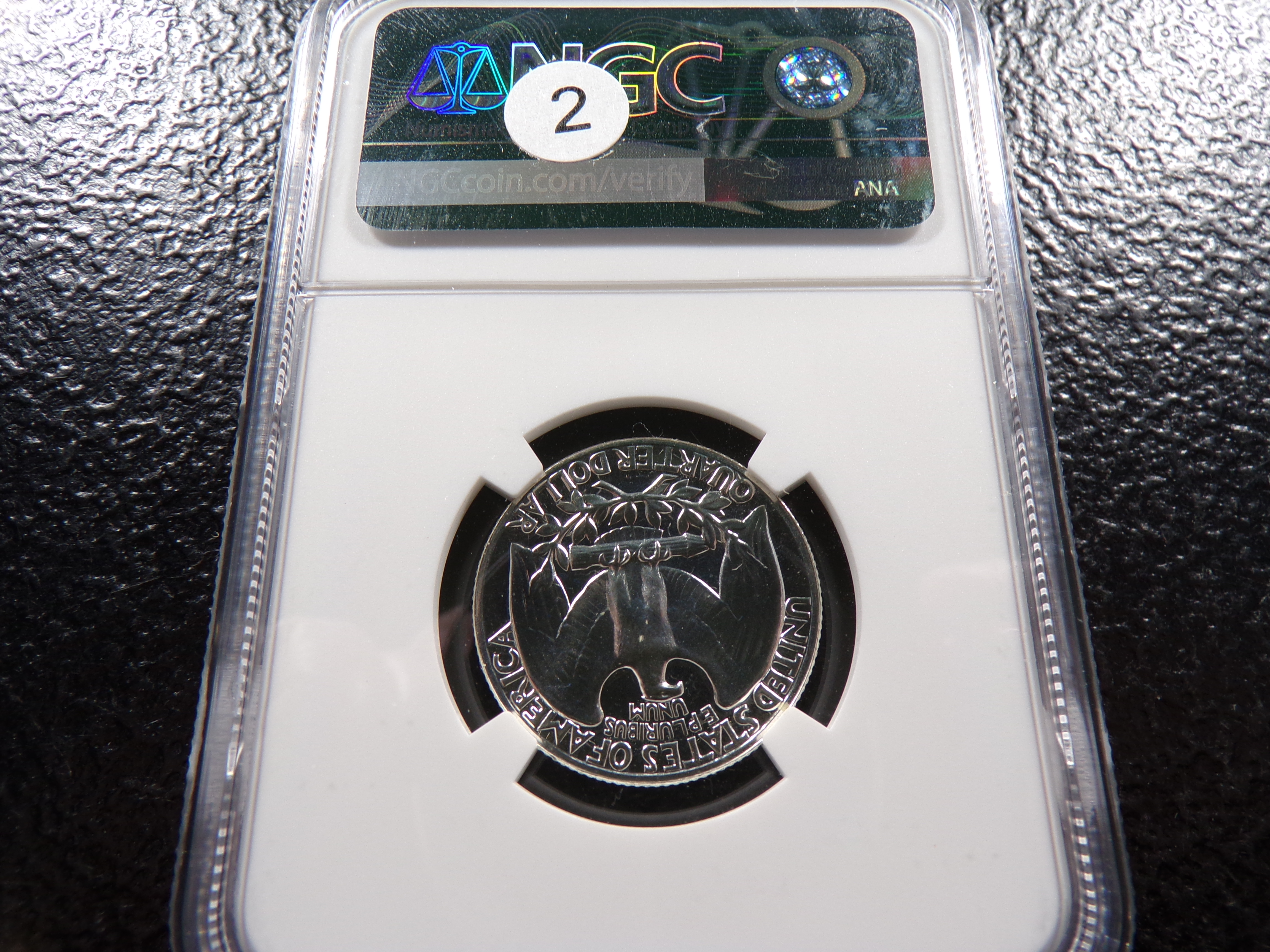 1963 NGC PF67 WASHINGTON SILVER PROOF QUARTER