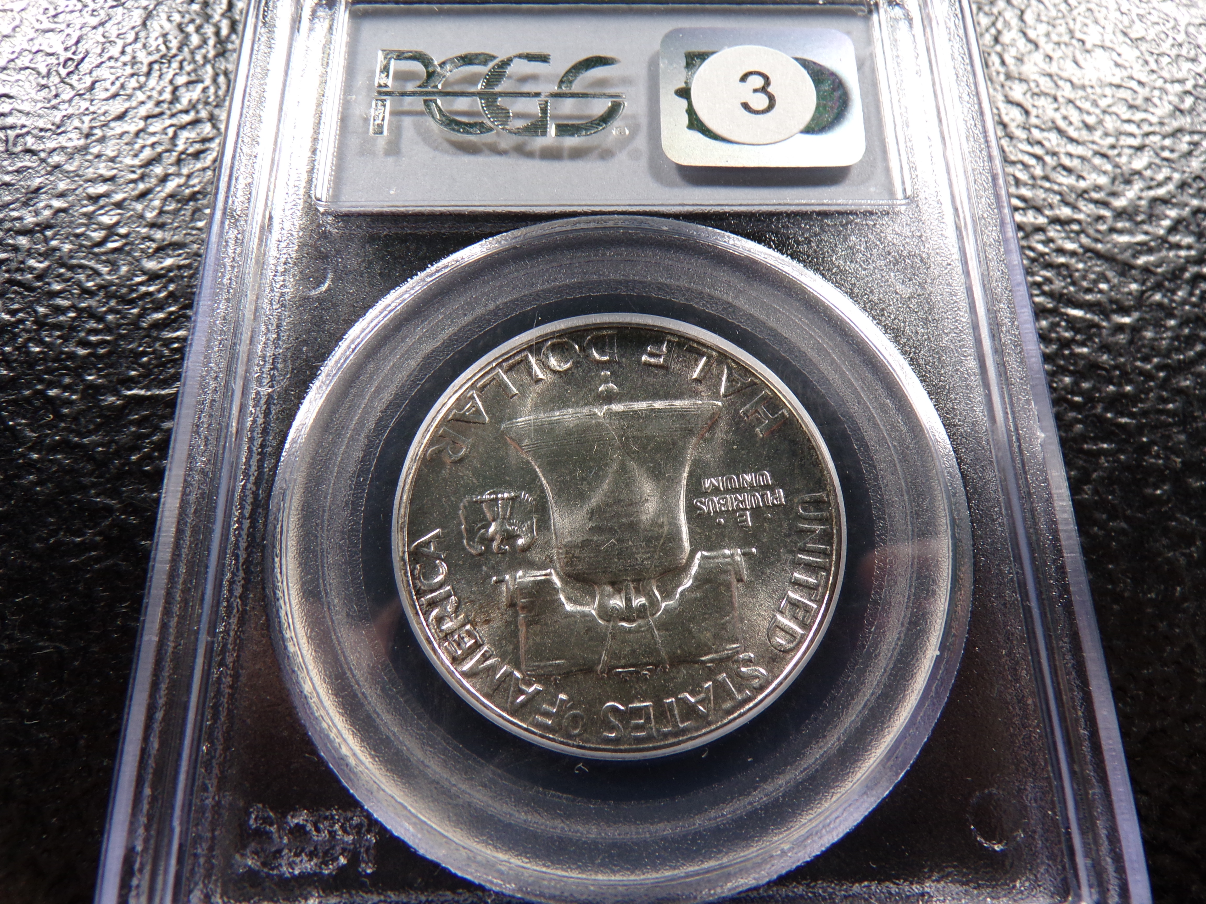 1953 PCGS MS65FBL FRANKLIN SILVER HALF DOLLAR