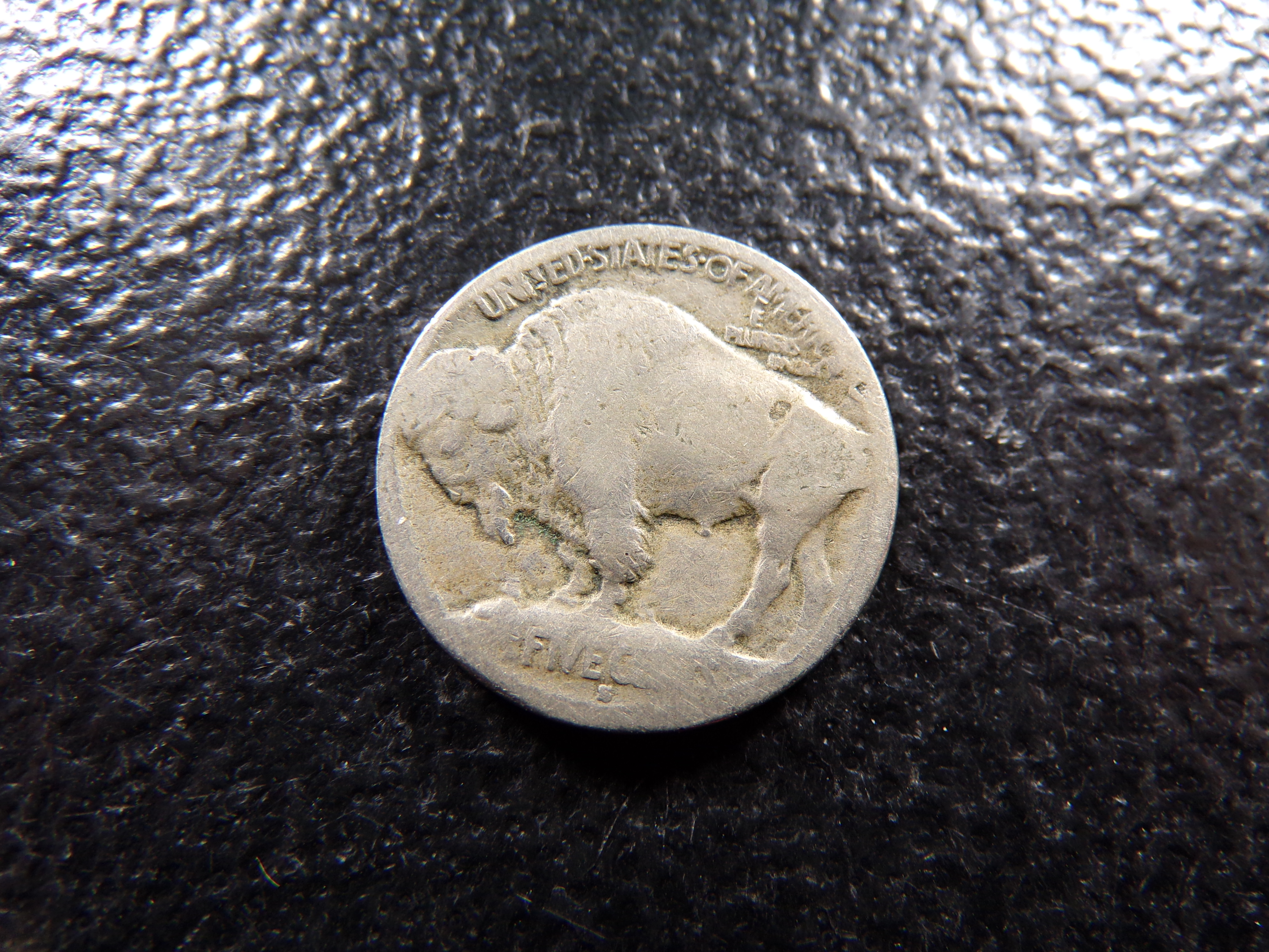 1913-S T-1 RARE DATE INDIAN HEAD BUFFALO NICKEL