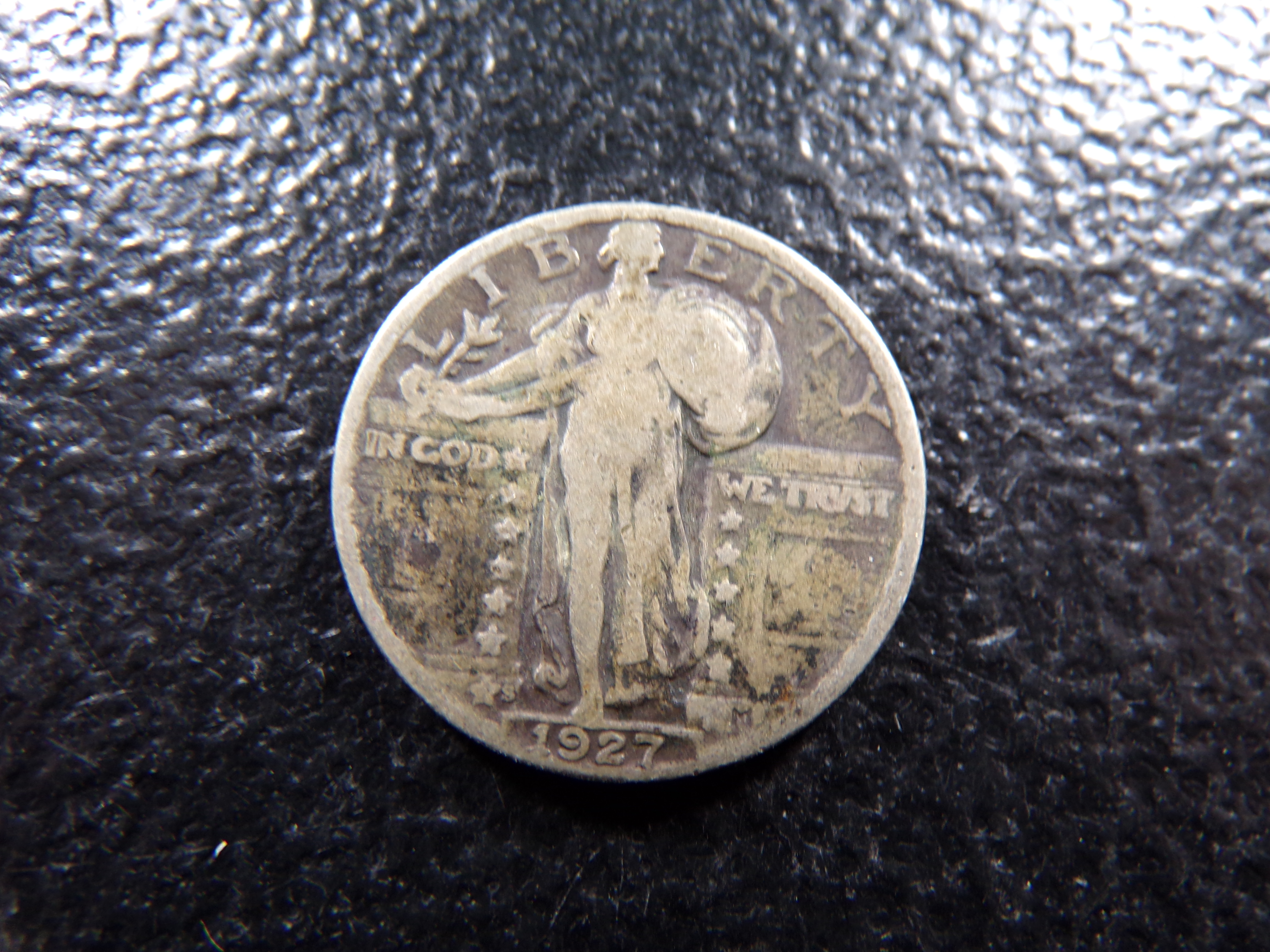 1927-S STANDING LIBERTY SILVER QUARTER