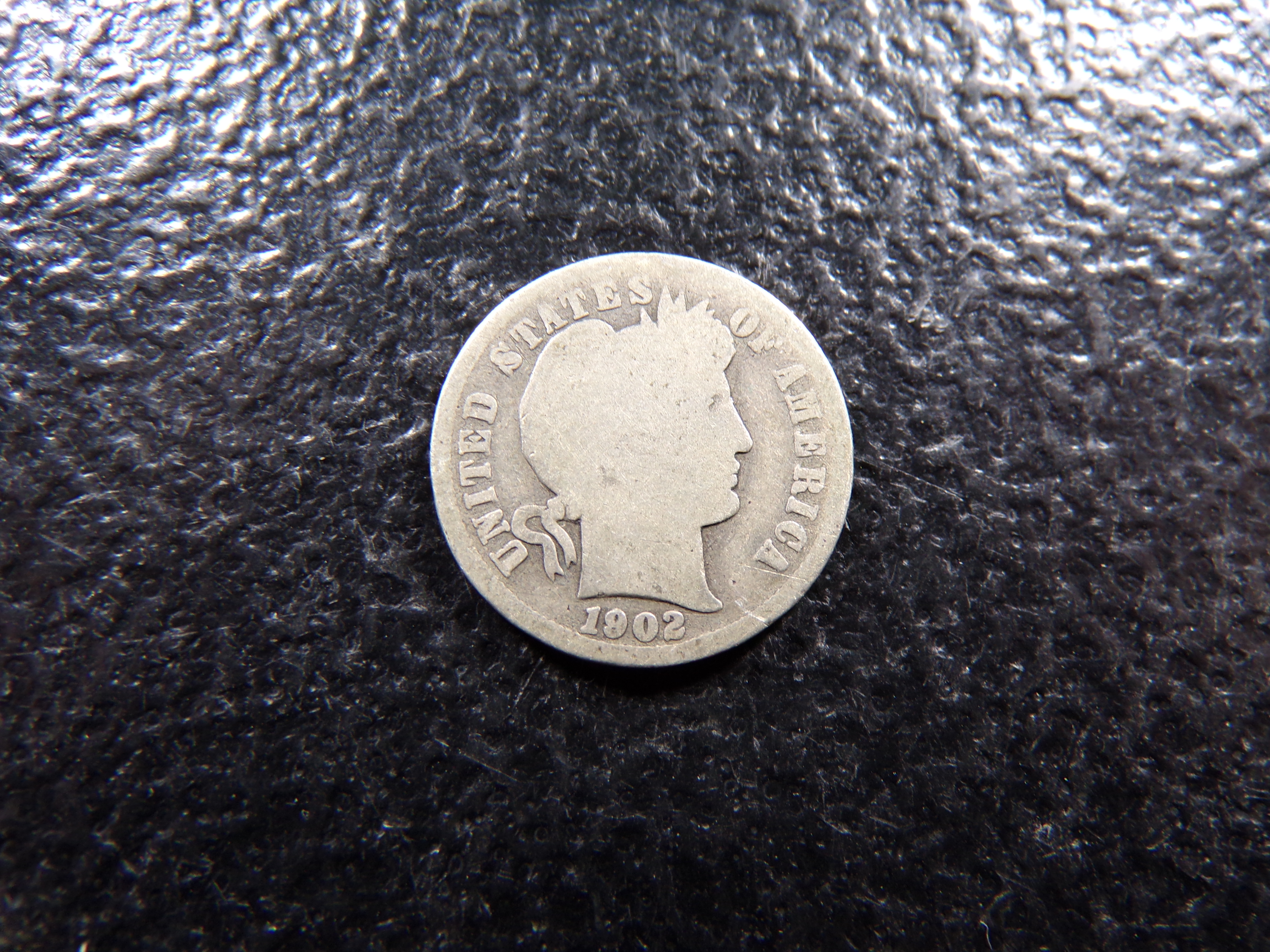 1902-S BARBER SILVER DIME