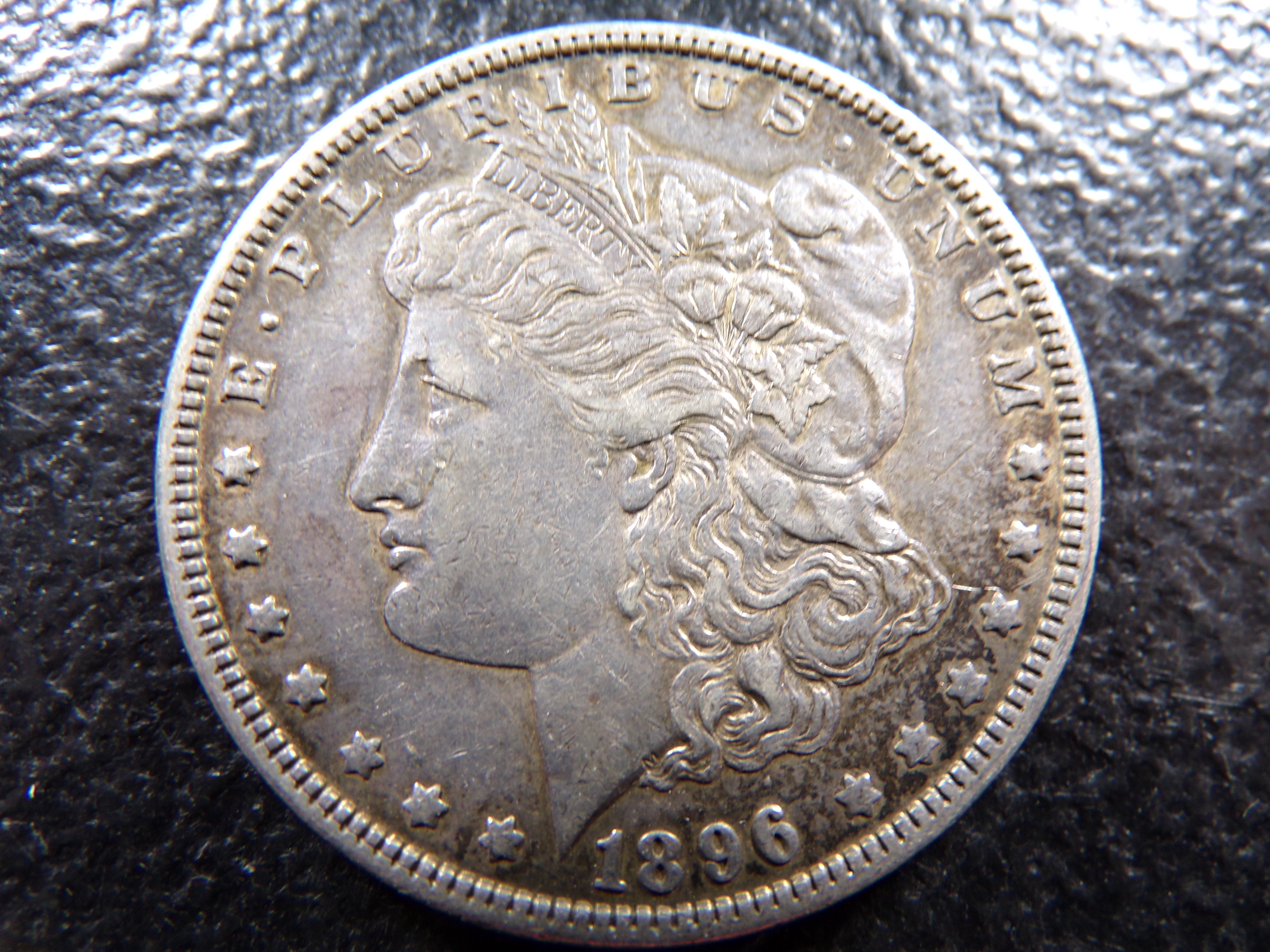 1896-O MORGAN SILVER DOLLAR
