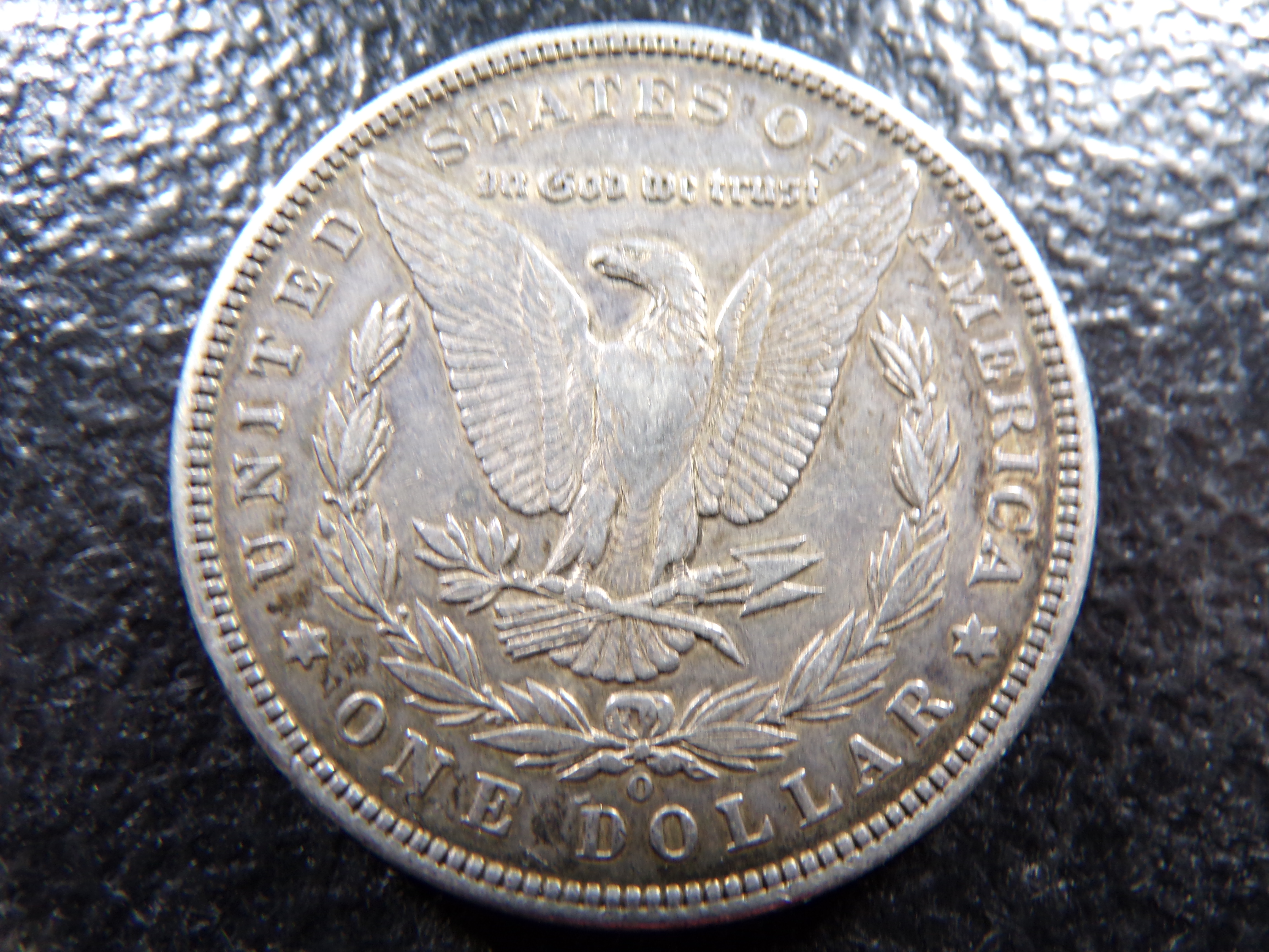 1896-O MORGAN SILVER DOLLAR