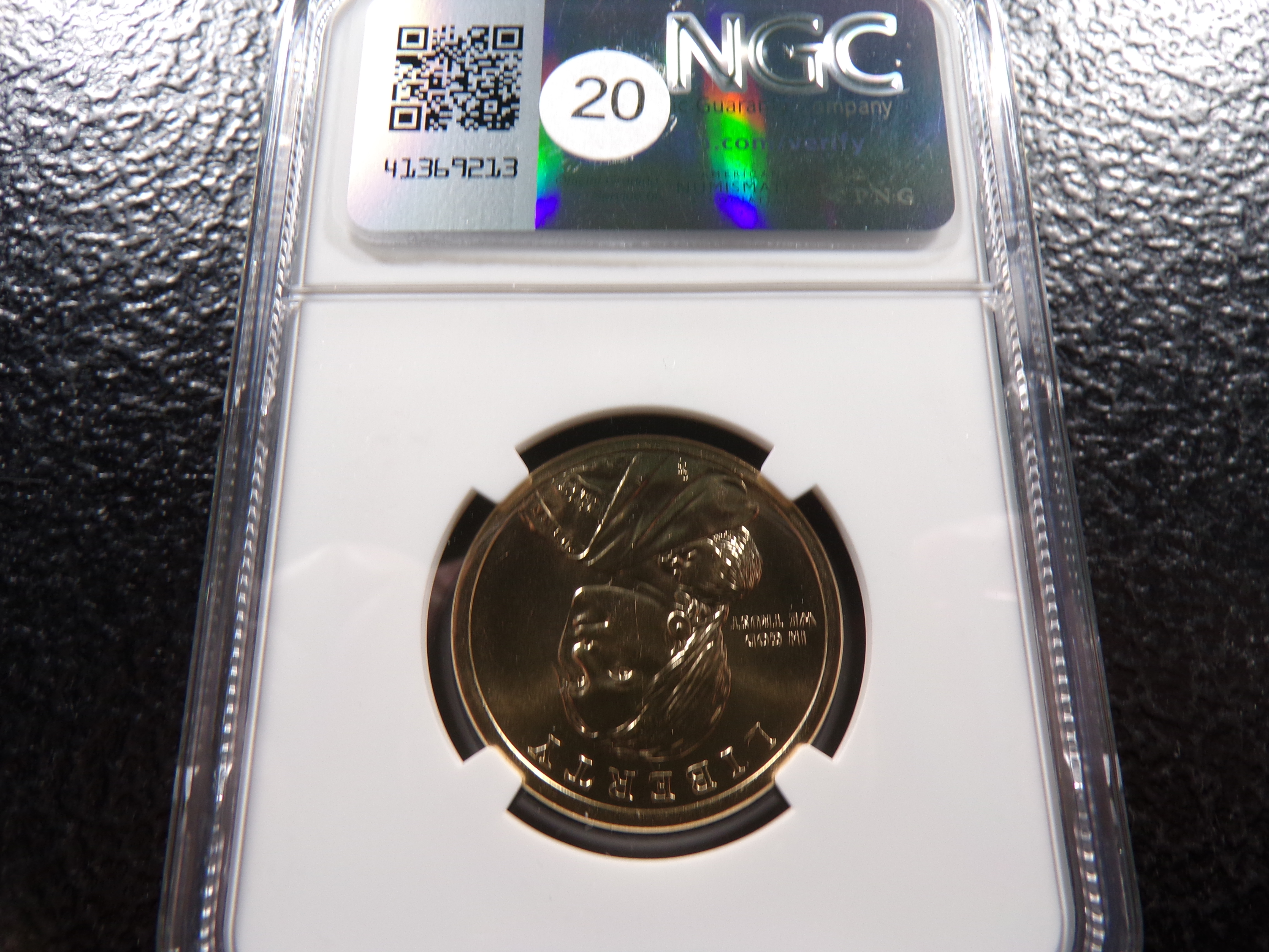 2023-P NGC MS68 MARIA TALLCHIEF SACAGAWEA DOLLAR