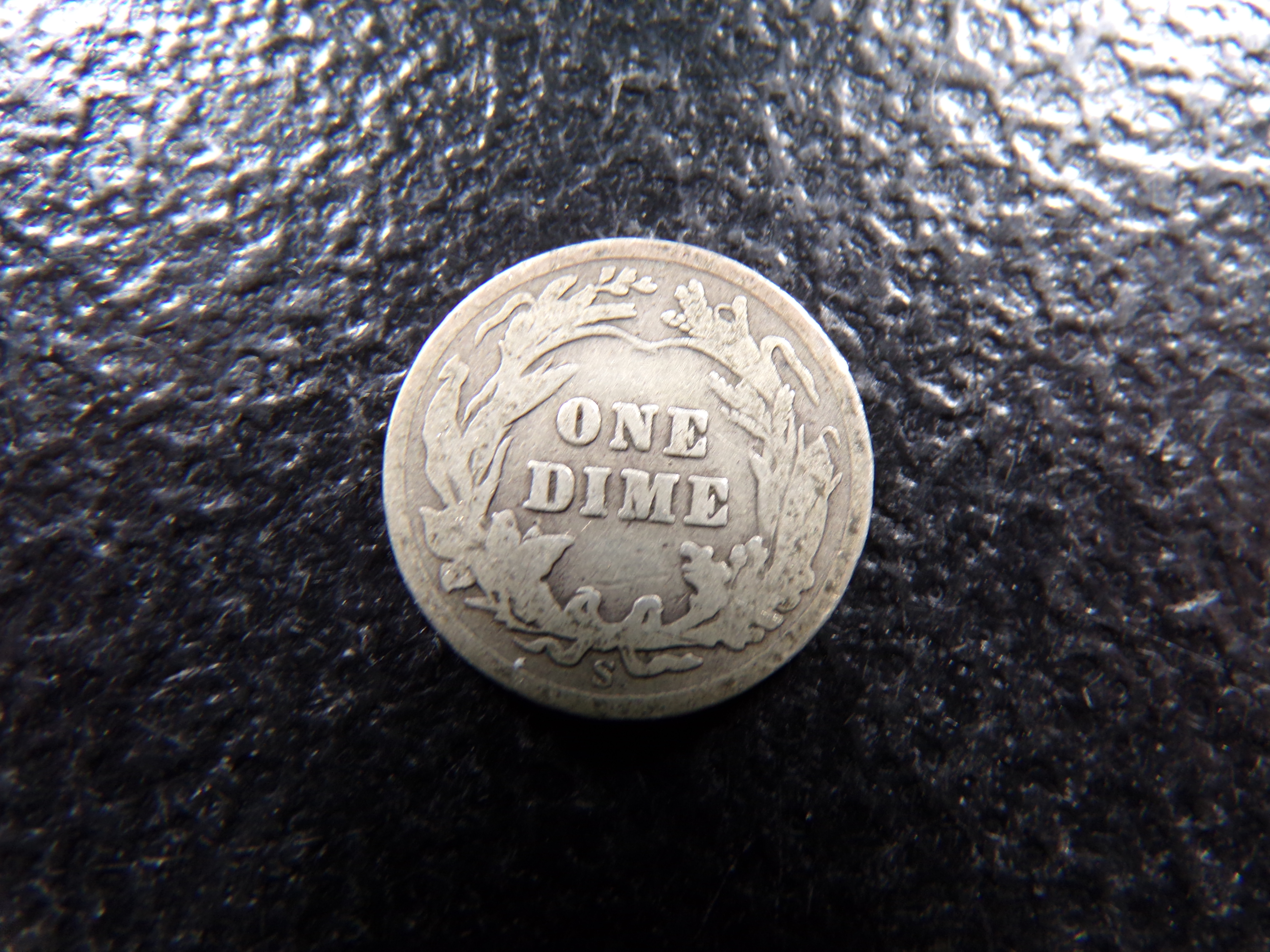 1910-S BARBER SILVER DIME