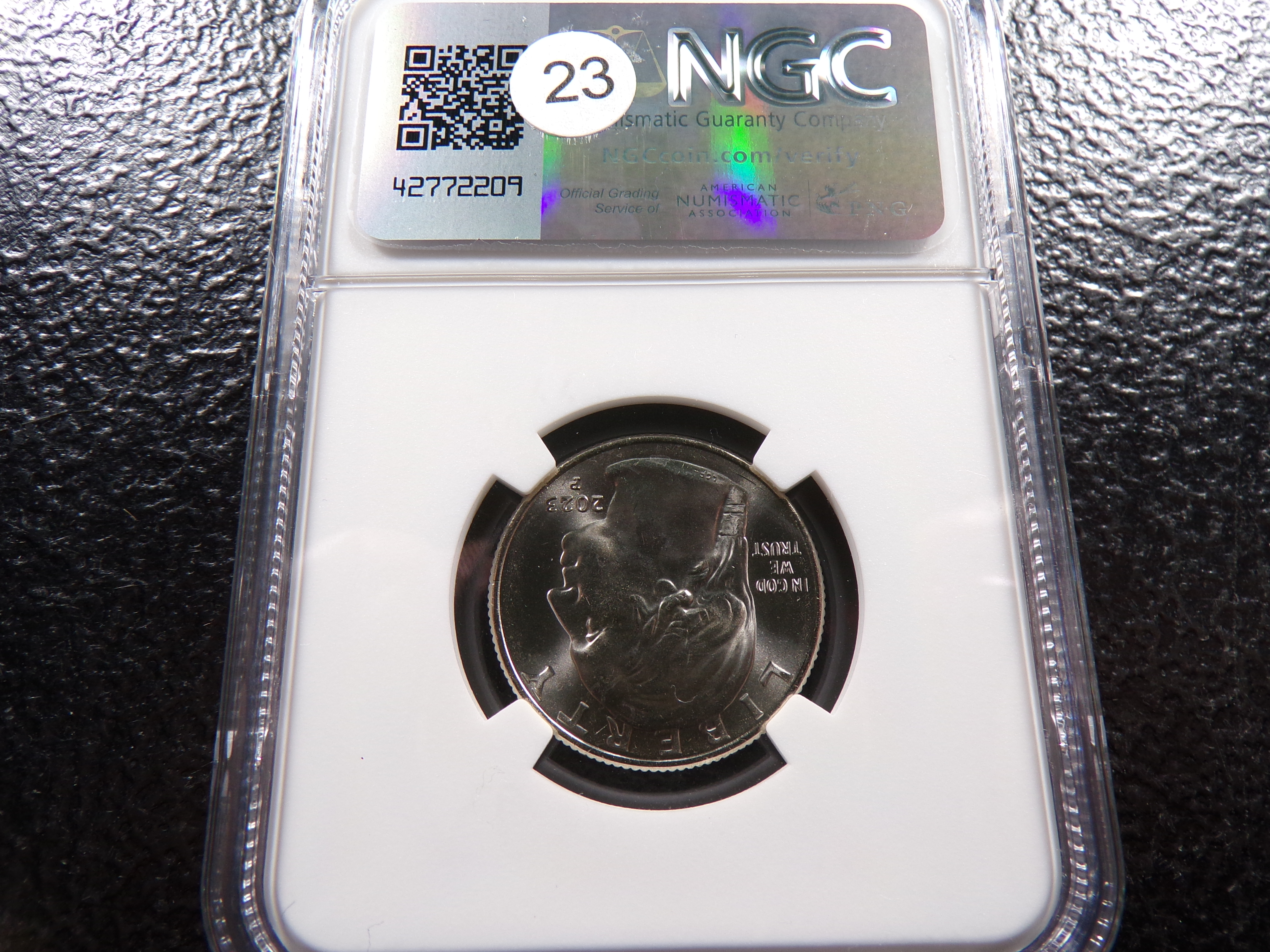 2023-P NGC MS67 MARIA TALLCHIEF QUARTER