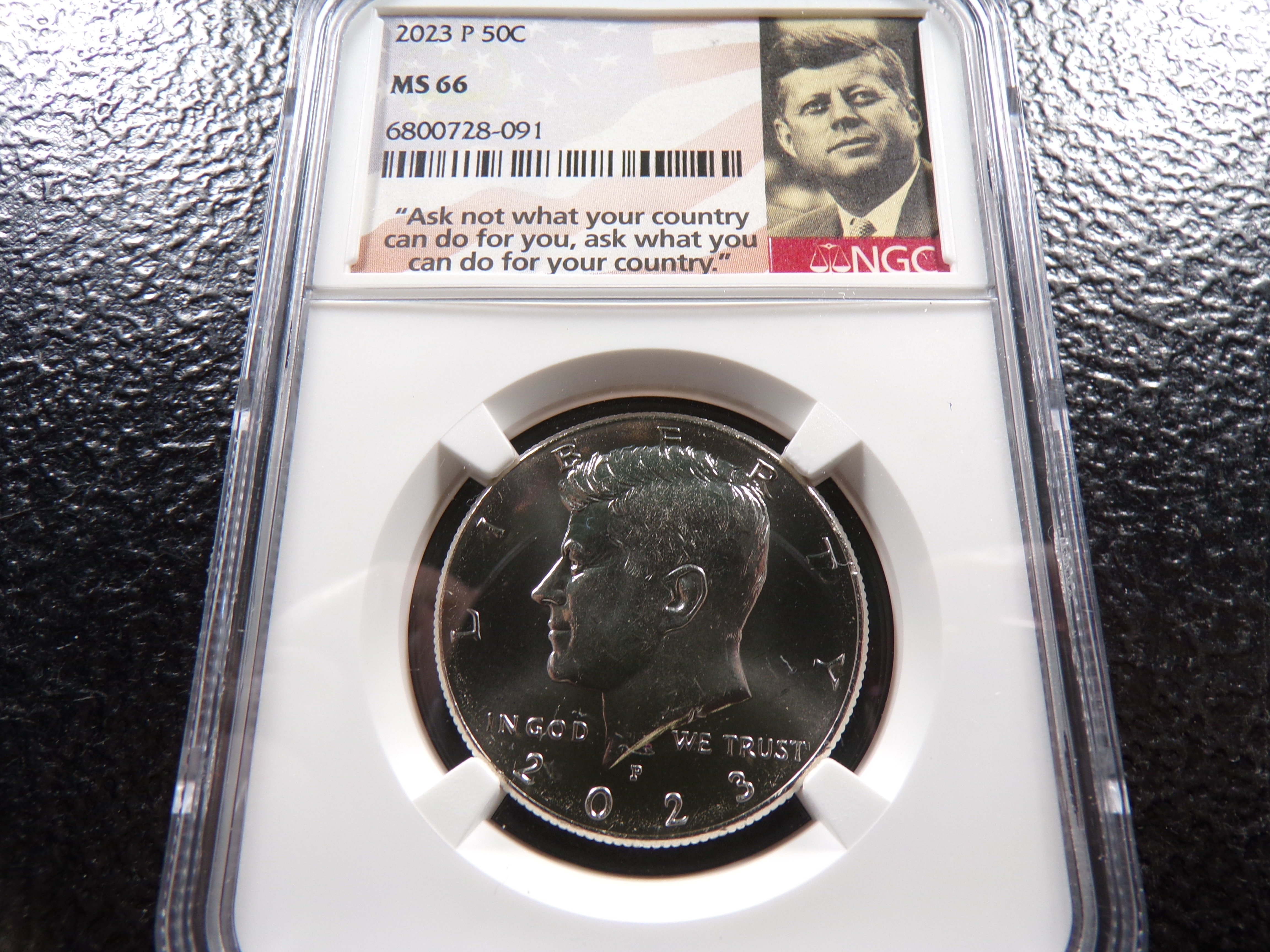 2023-P NGC MS66 KENNEDY HALF DOLLAR