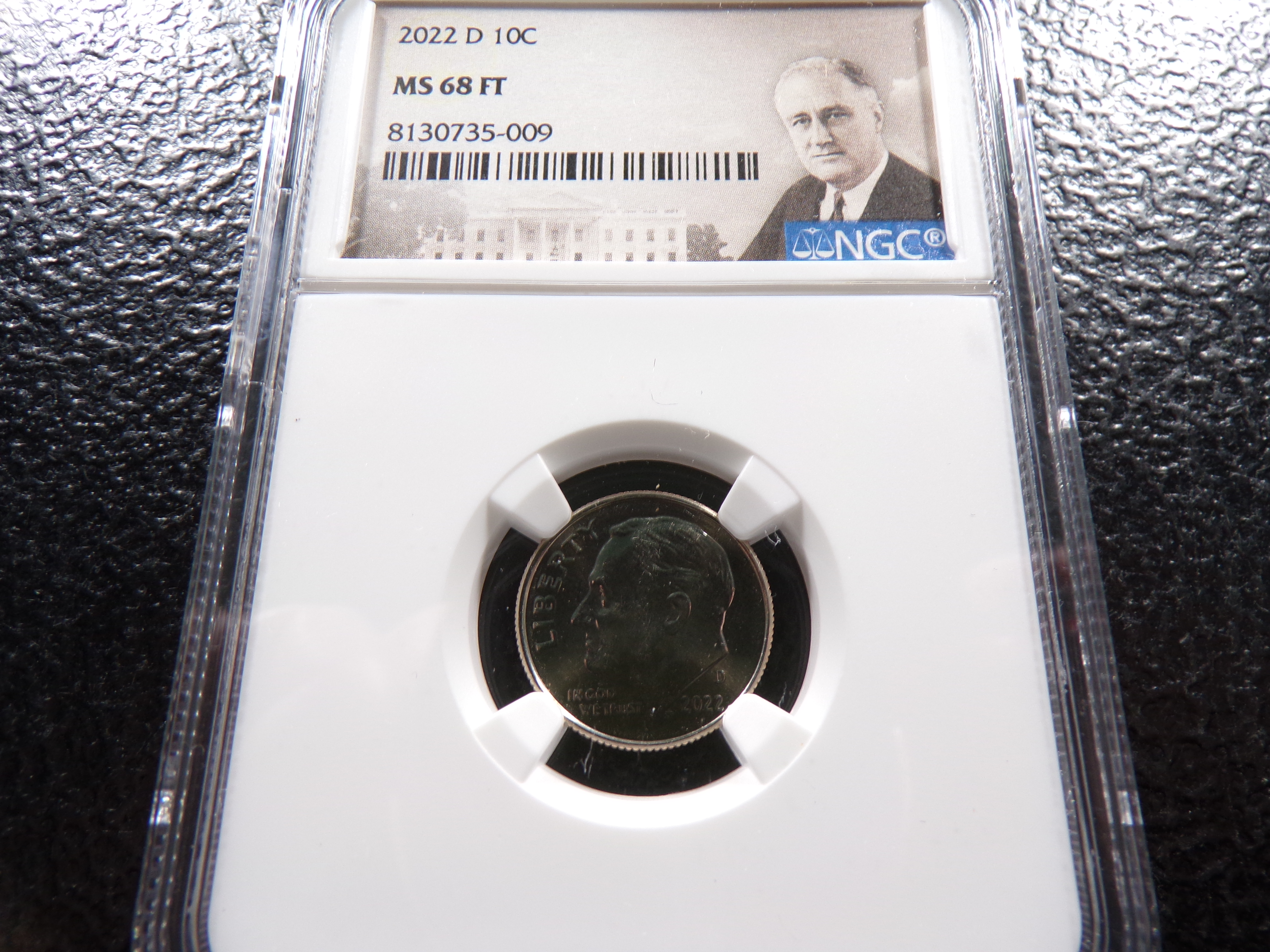2022-D NGC MS68FT ROOSEVELT DIME