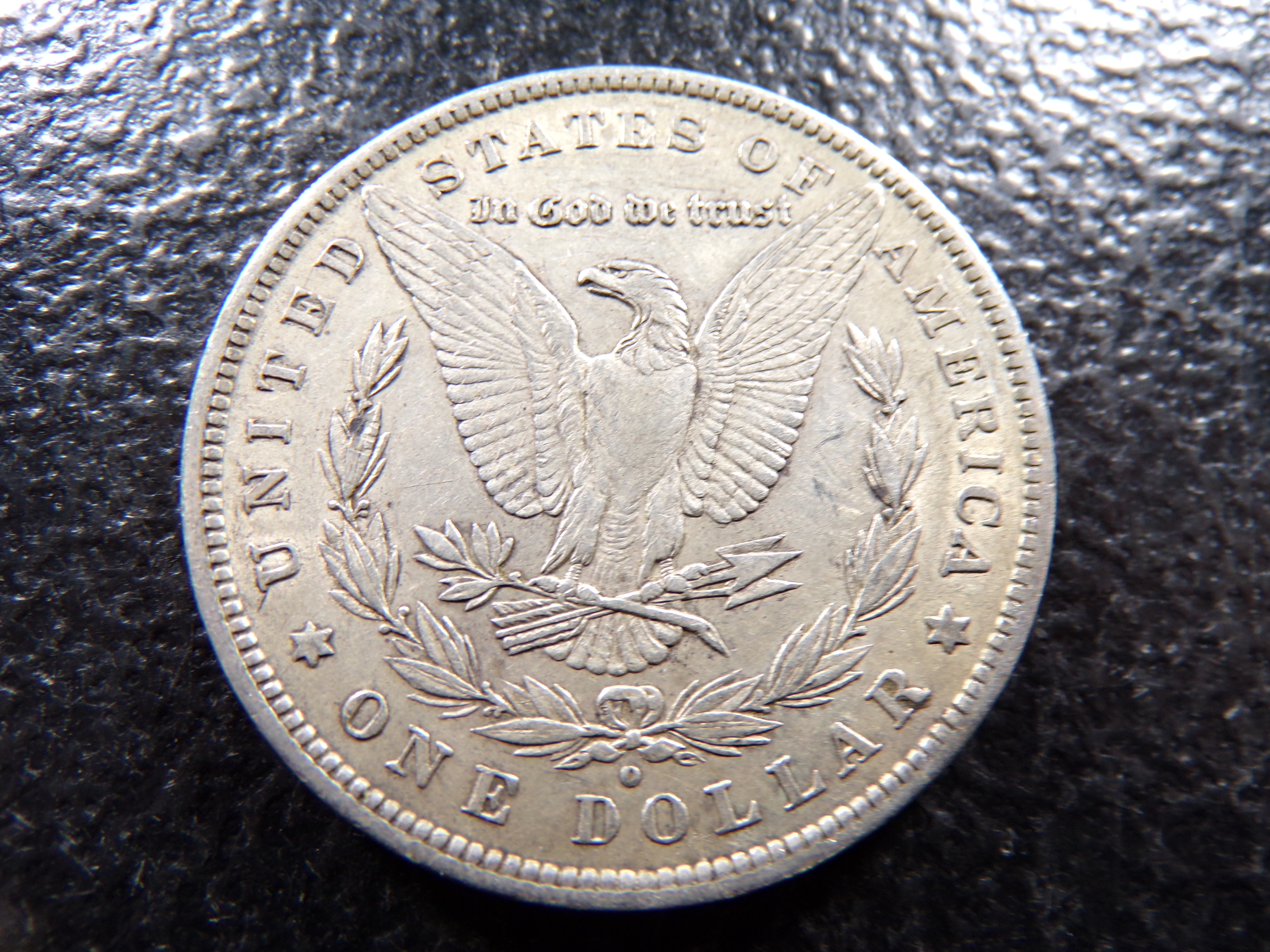 1880-O MORGAN SILVER DOLLAR