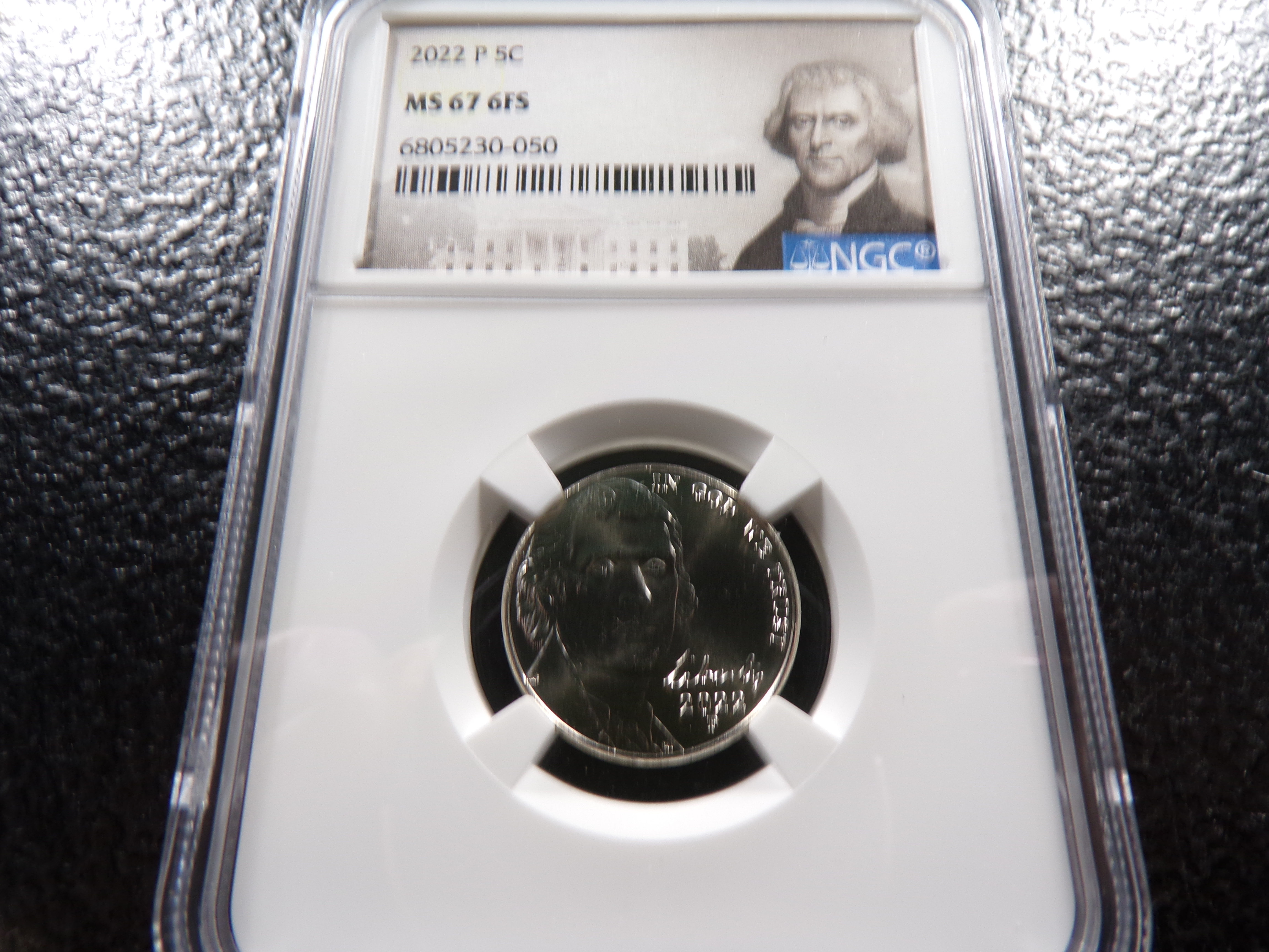 2022-P NGC MS67 6FS JEFFERSON NICKEL