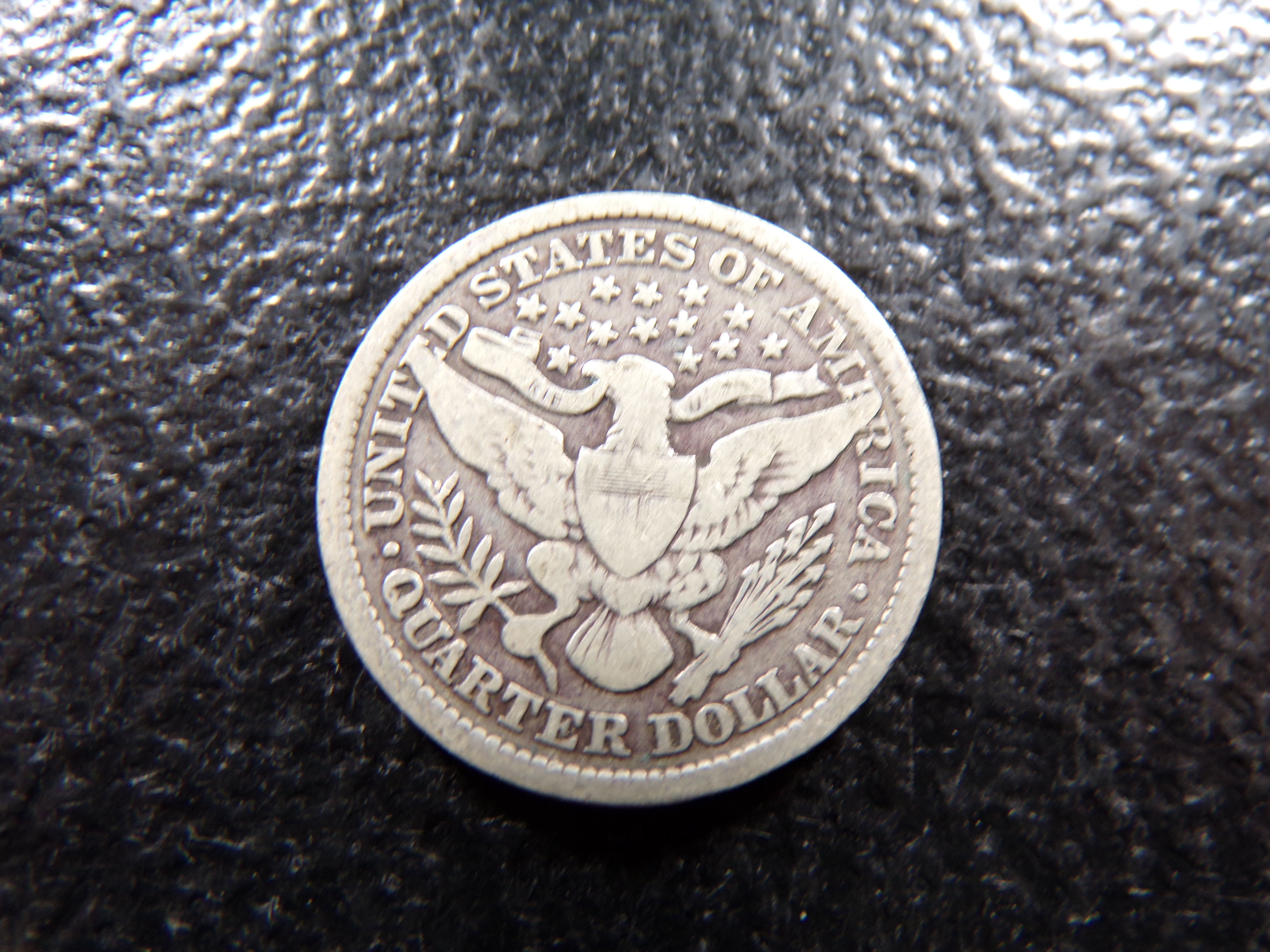 1893 BARBER SILVER QUARTER
