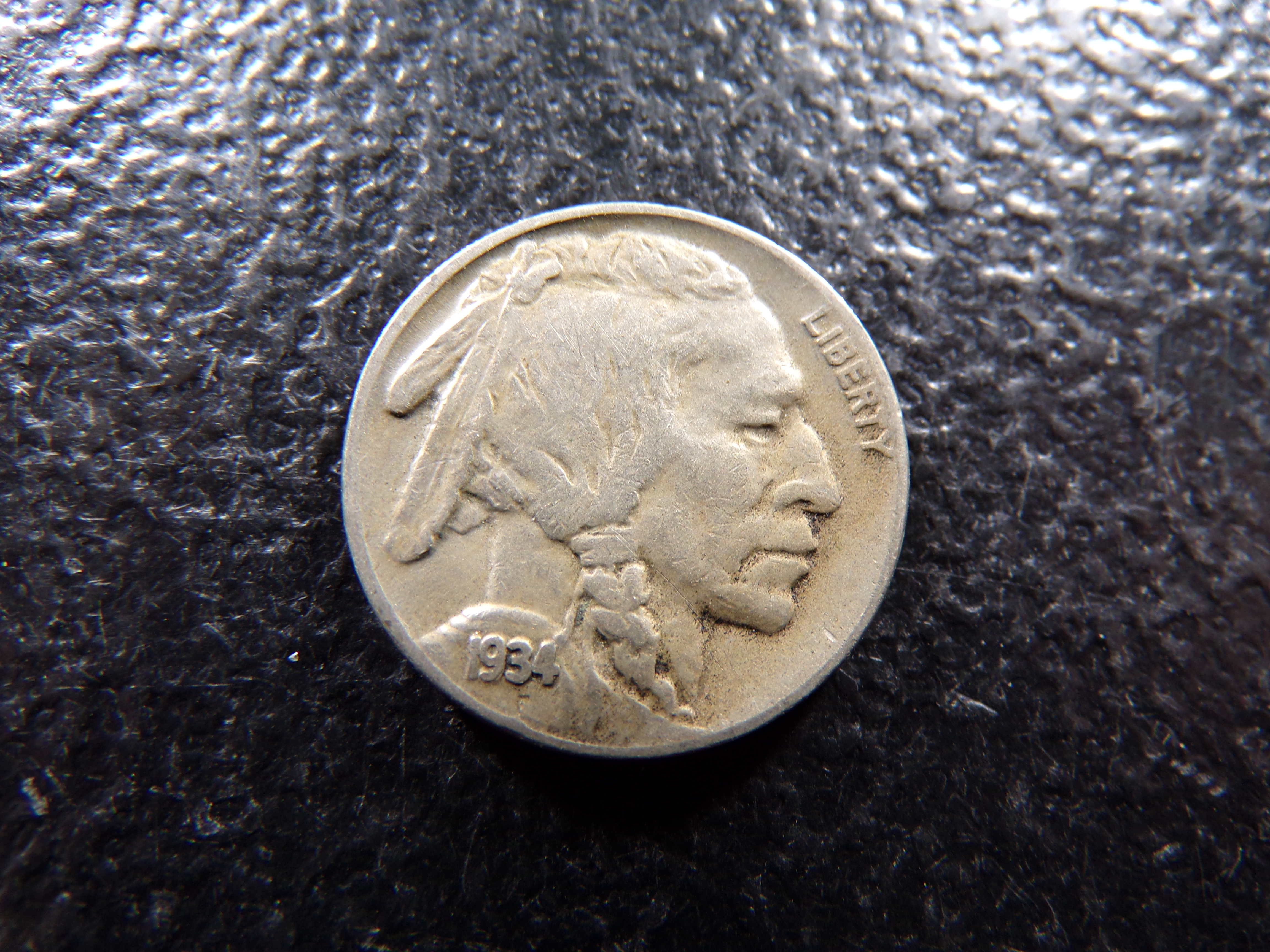 1934-D INDIAN HEAD BUFFALO NICKEL