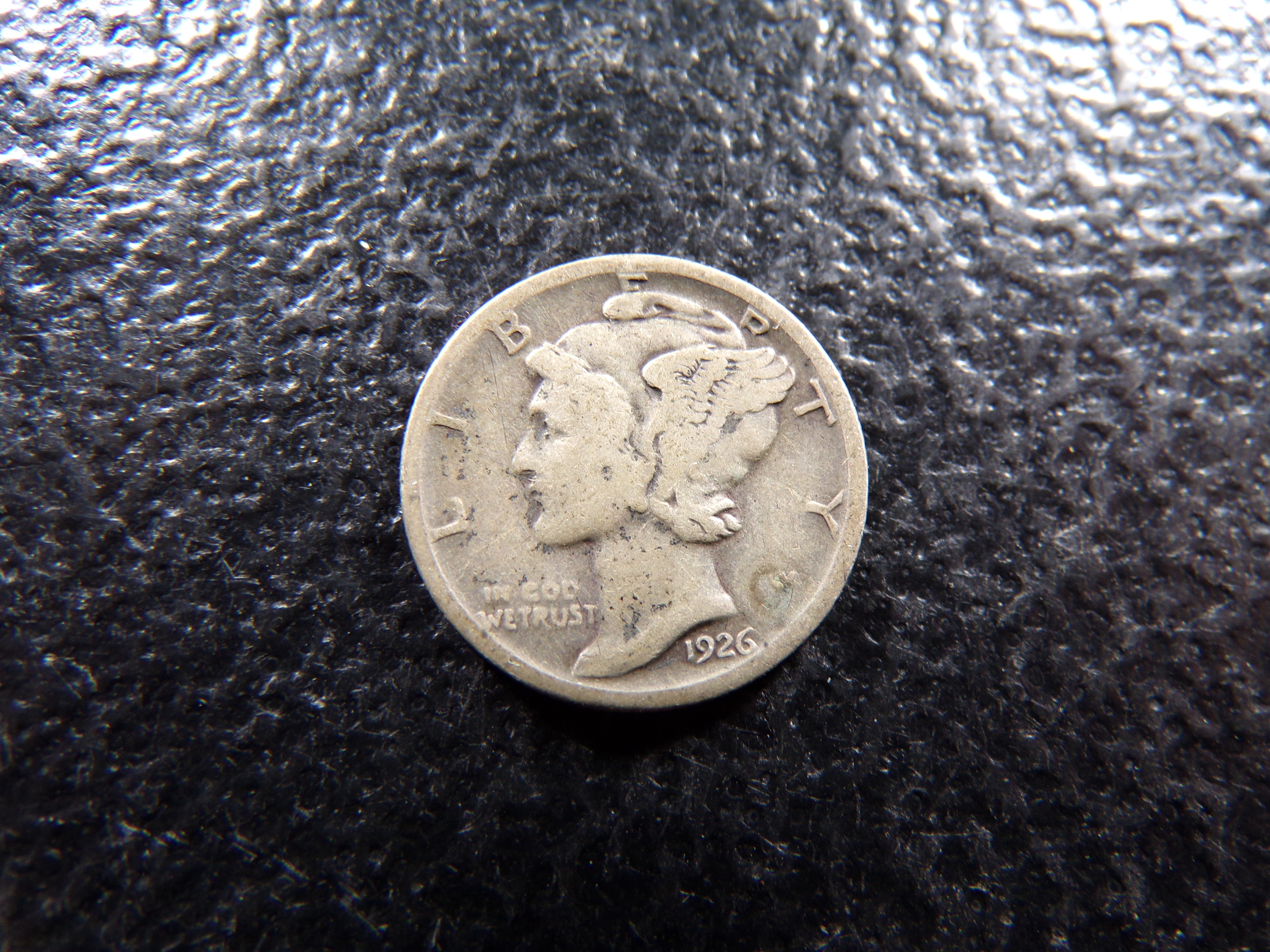 1926-S MERCURY SILVER DIME