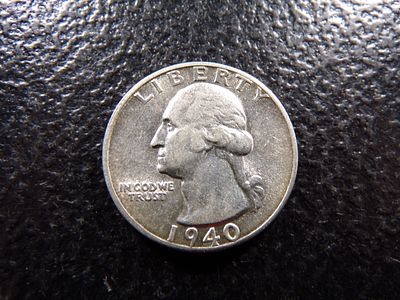 1940-S HIGH GRADE WASHINGTON SILVER QUARTER. CLICK THE LINK FROM YOUR INVOICE TO PAY... INVOICES 