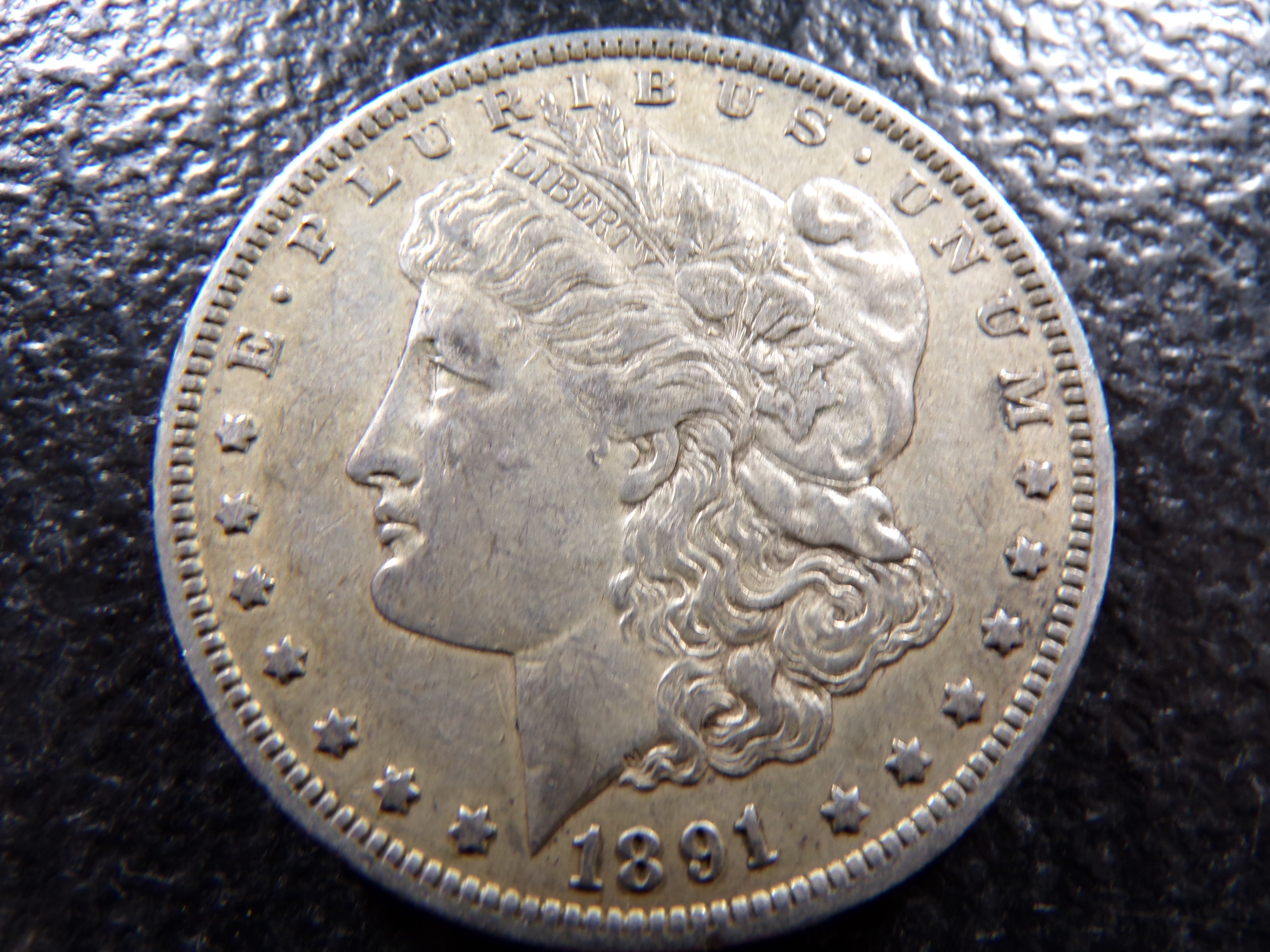 1891-O MORGAN SILVER DOLLAR