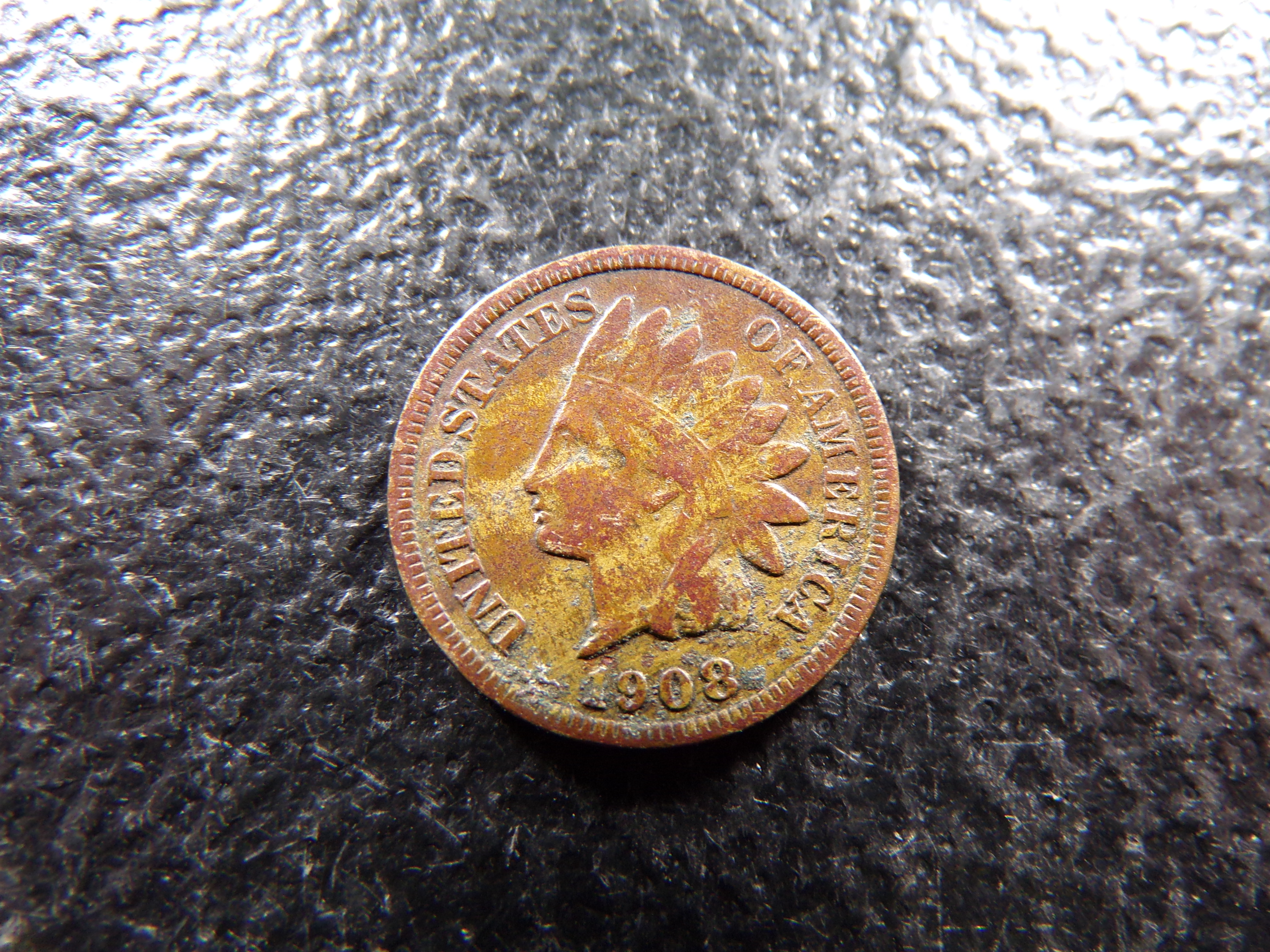 1908-S KEY DATE INDIAN HEAD CENT