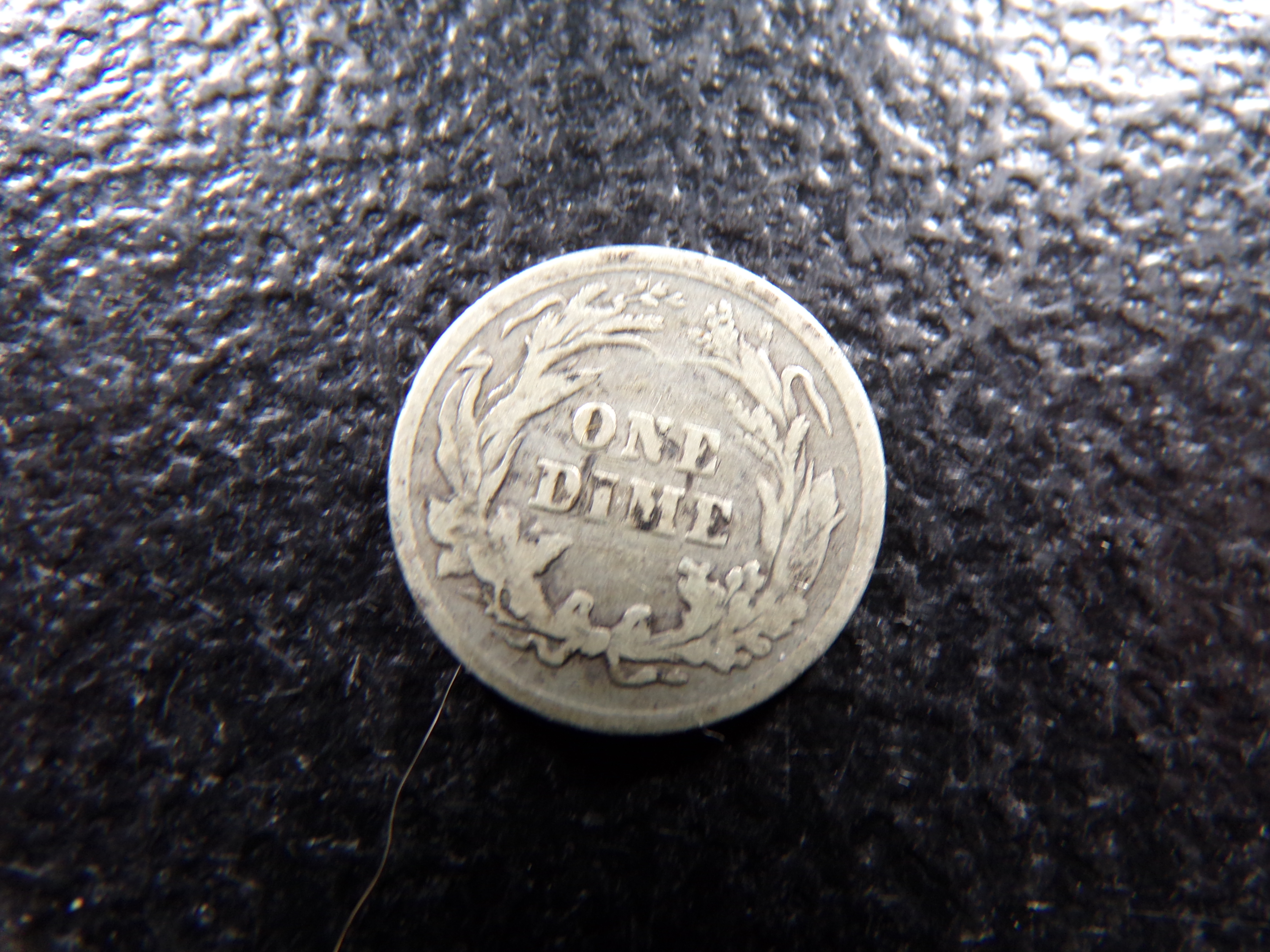 1896 BARBER SILVER DIME