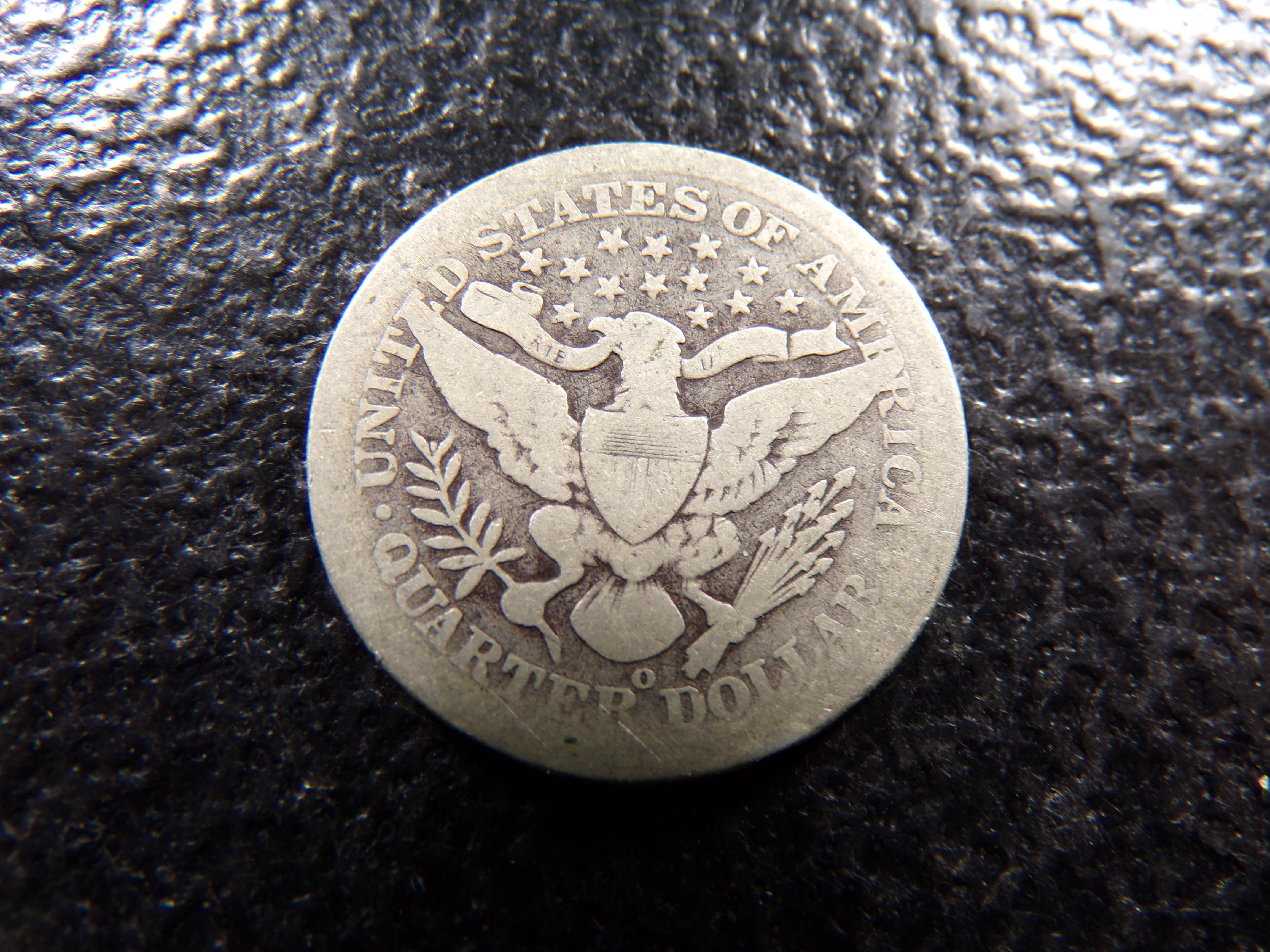 1897-O BARBER SILVER QUARTER