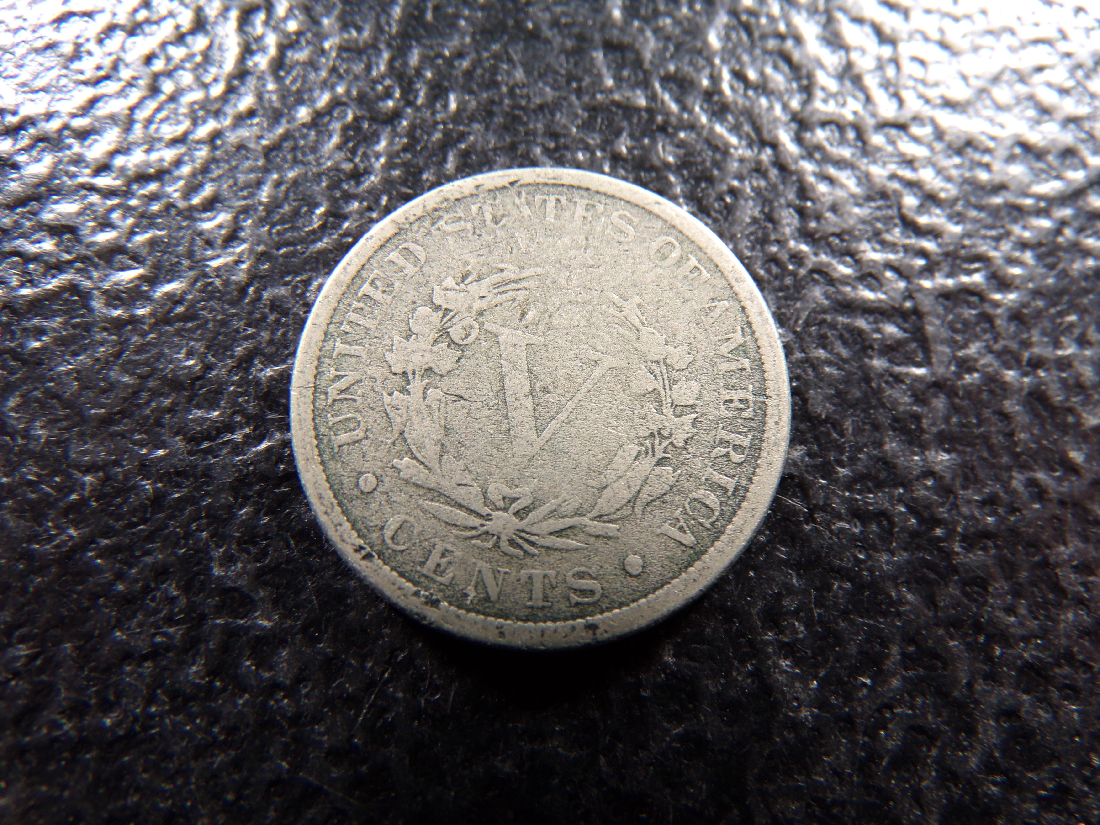 1886 KEY DATE LIBERTY HEAD V NICKEL