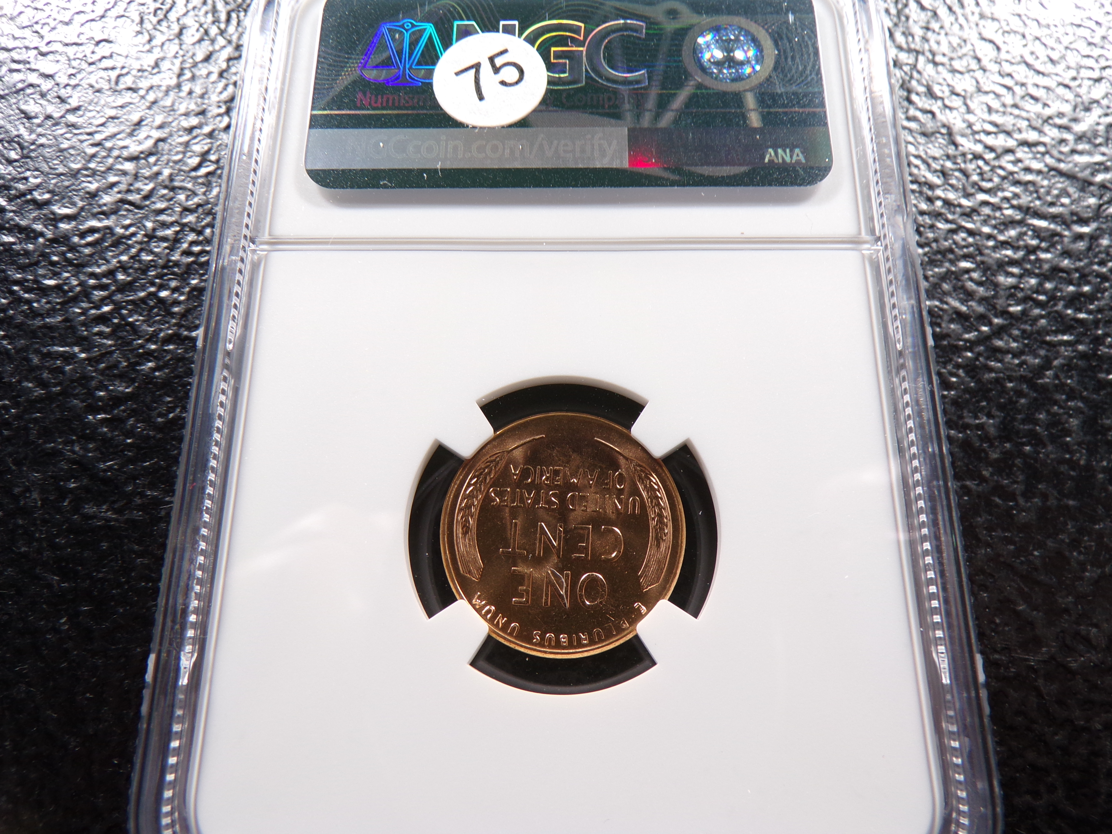 1957-D NGC MS66RD LINCOLN WHEAT CENT