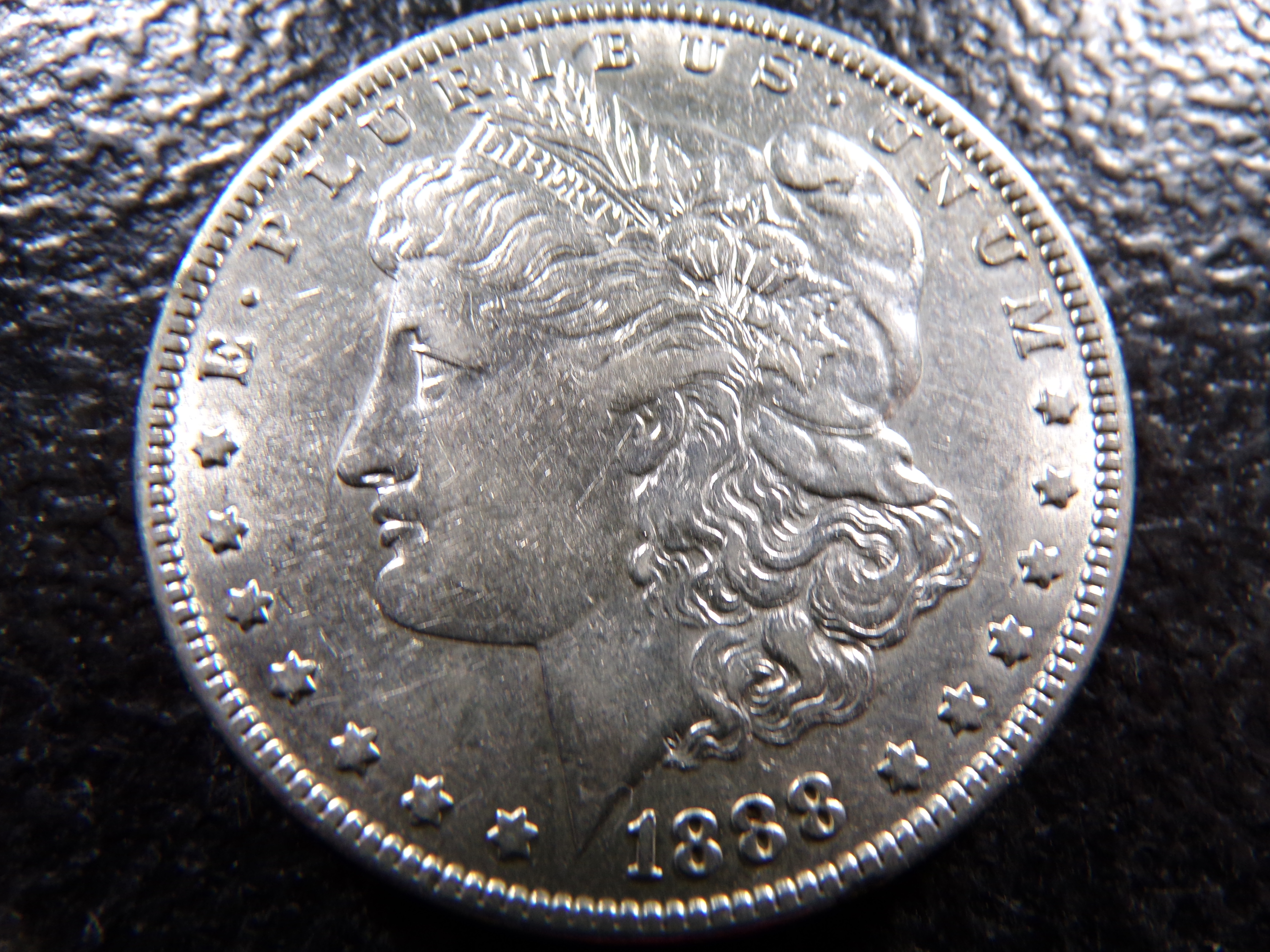 1888 MORGAN SILVER DOLLAR